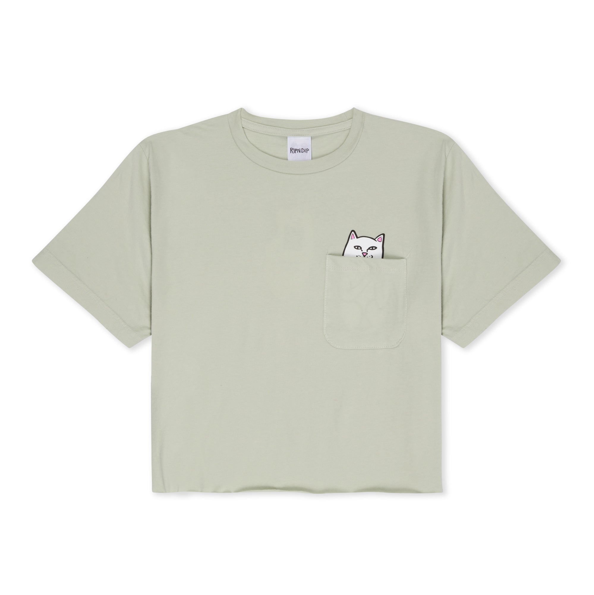  Lord Nermal Peace Cropped Pocket Tee (Sage)、mySite、merchandisen