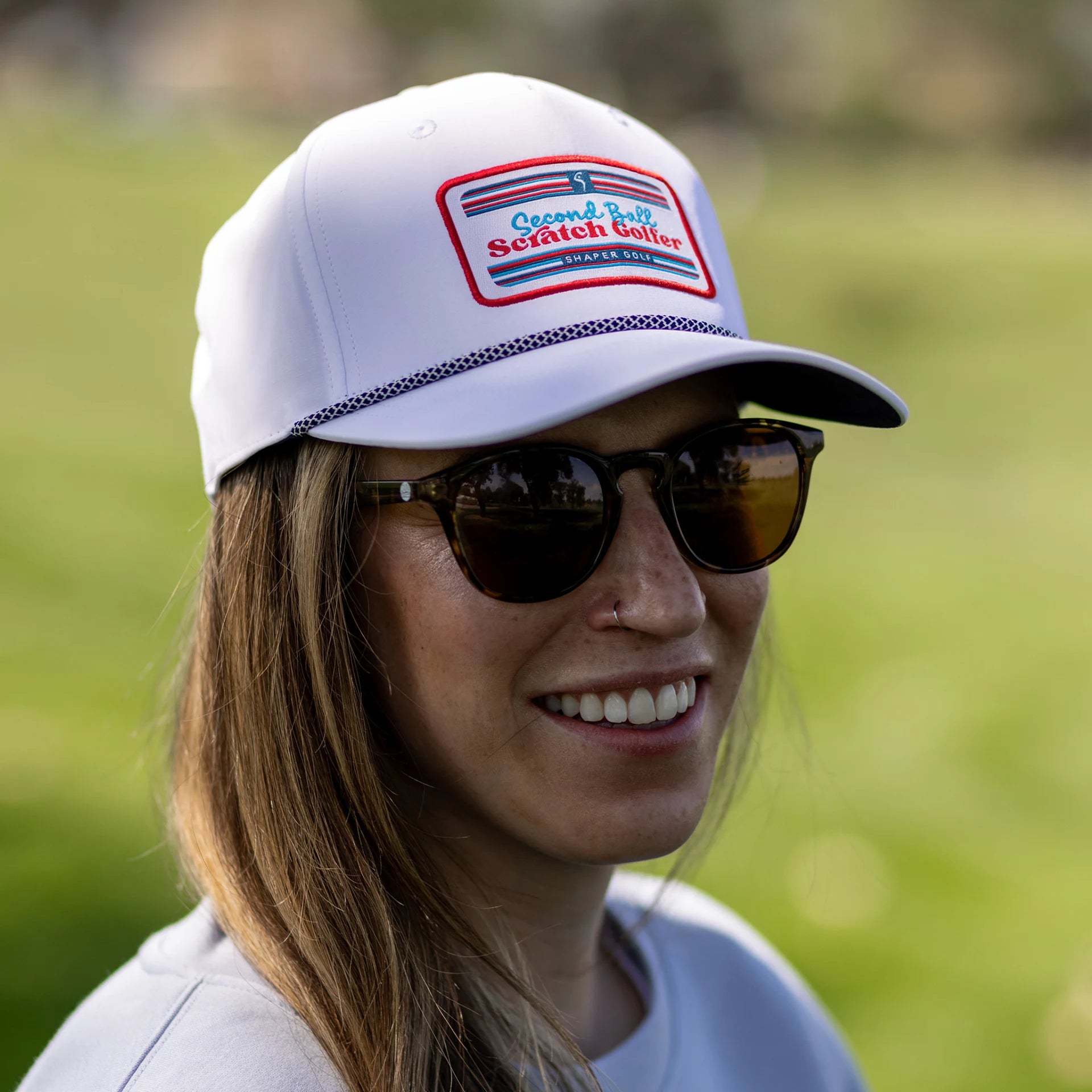 Shaper Golf Second Ball Scratch Golfer Snapback - White、mySite、i-lightchina