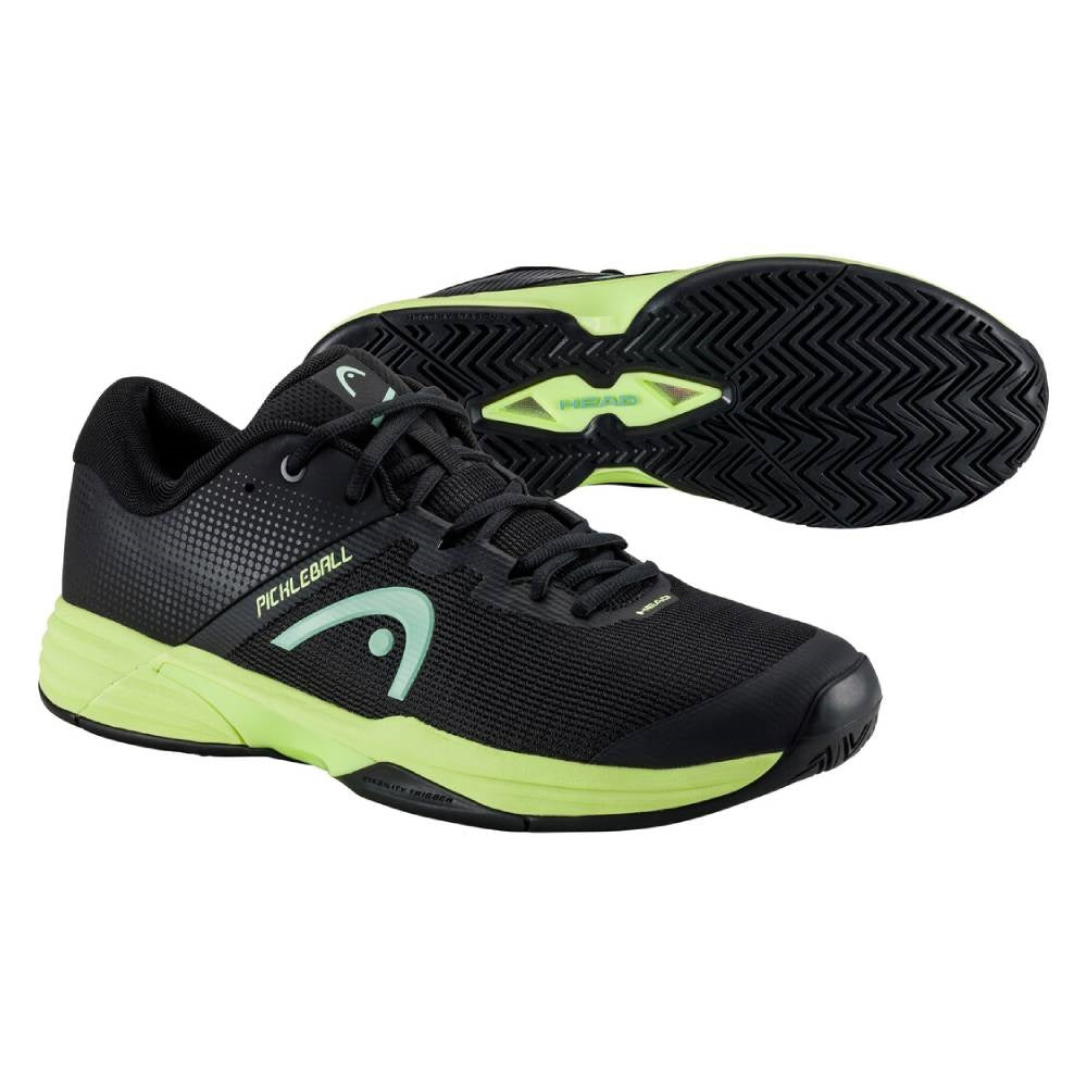 Head Revolt Evo 2.0 Men's Pickleball Shoe (Black/Green)