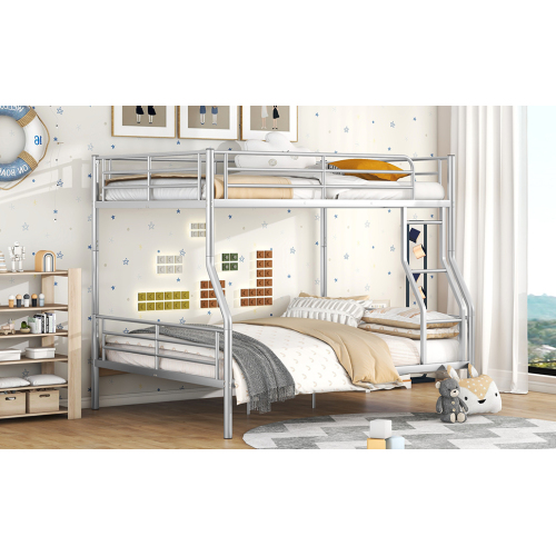 Twin Over Twin Metal Bunk Bed (Black) ( old sku: MF189201BAA )、、casual