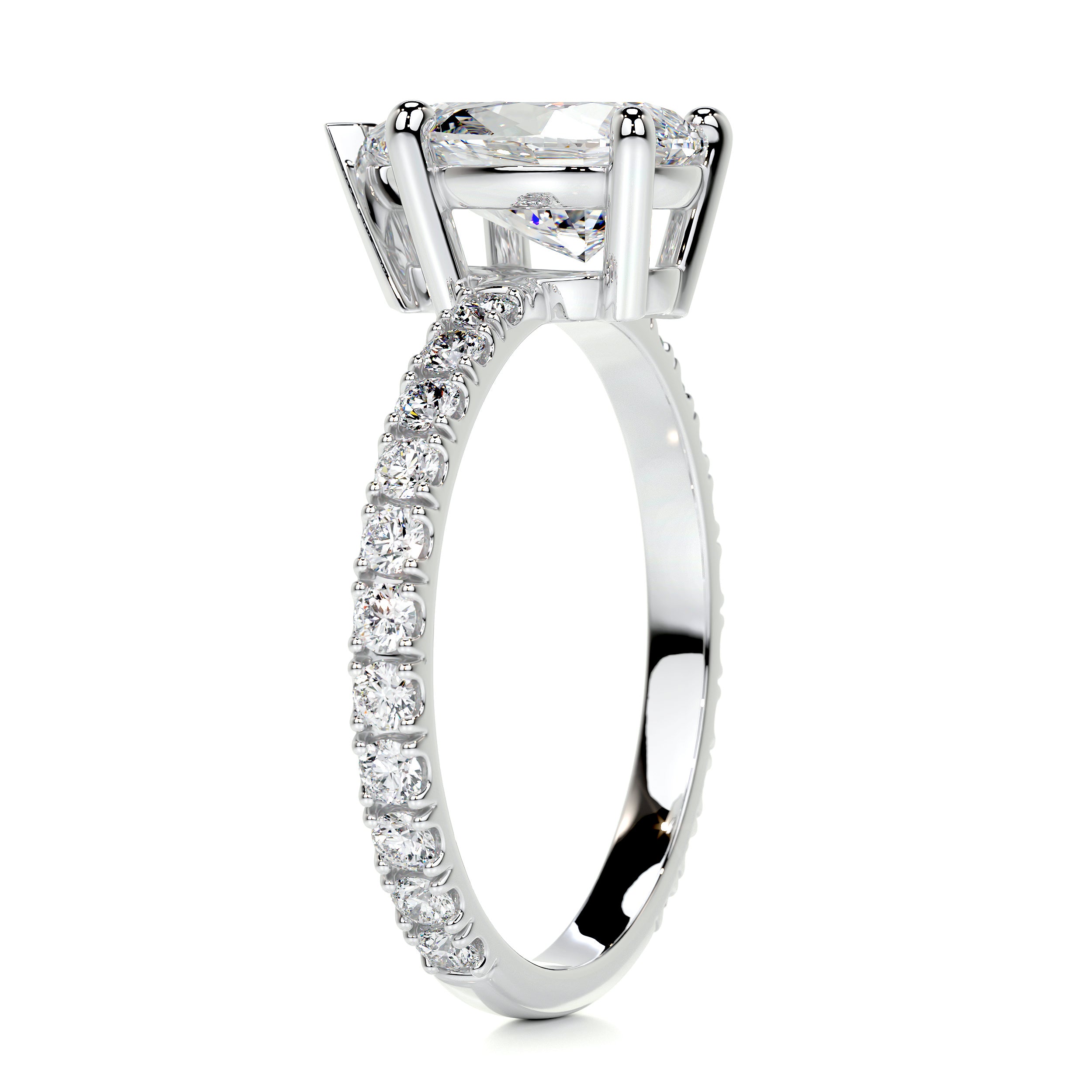 Hailey Diamond Engagement Ring -Platinum、mySite、hinf8tx79