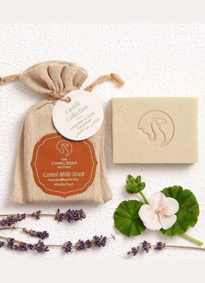  CAMEL MILK Castille Soap (Lavender & Rose Geranium)、mySite、elrpsem3k