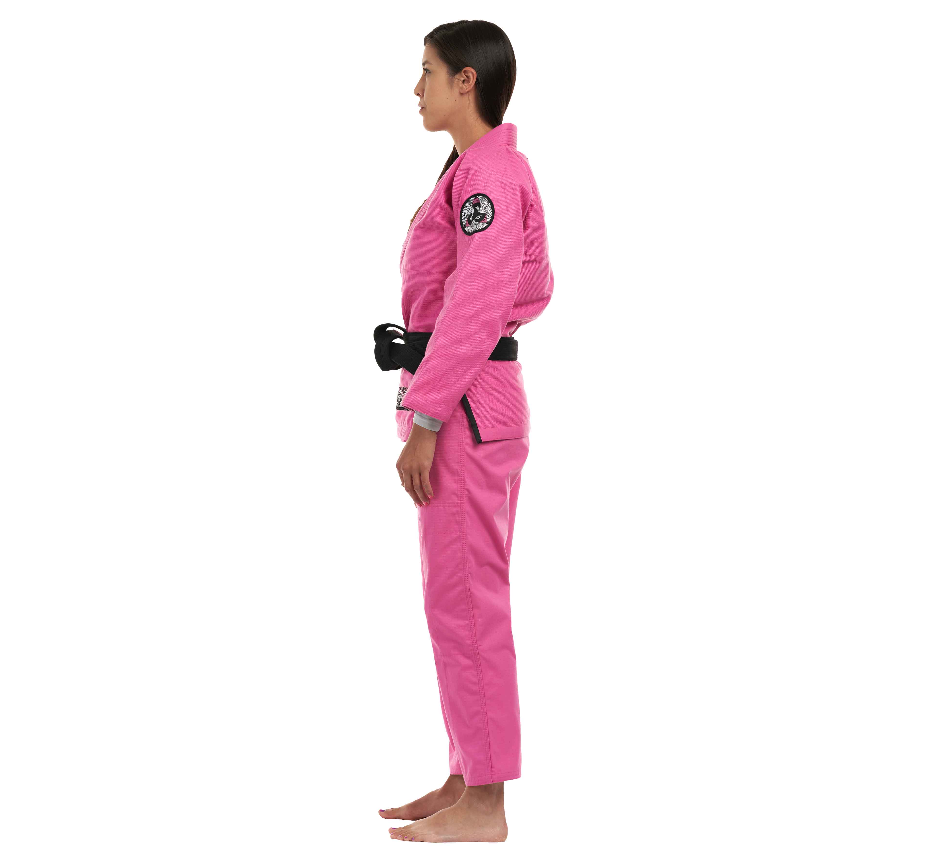 Suparaito Womens BJJ Gi Crane Edition Pink、mySite、gigharbornorthrealestate