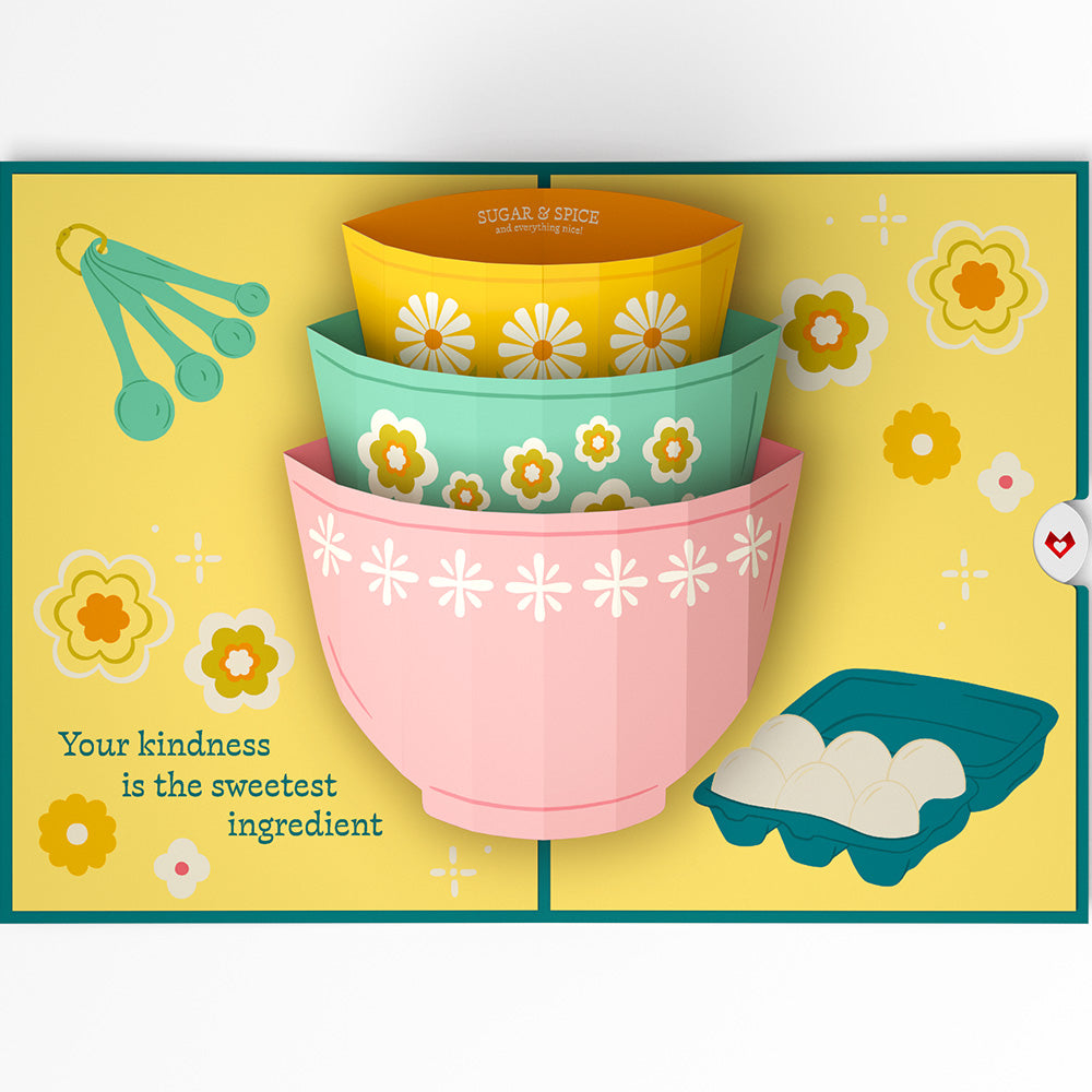 You Bake the World a Better Place Pop-Up Card、mySite、solidvoid