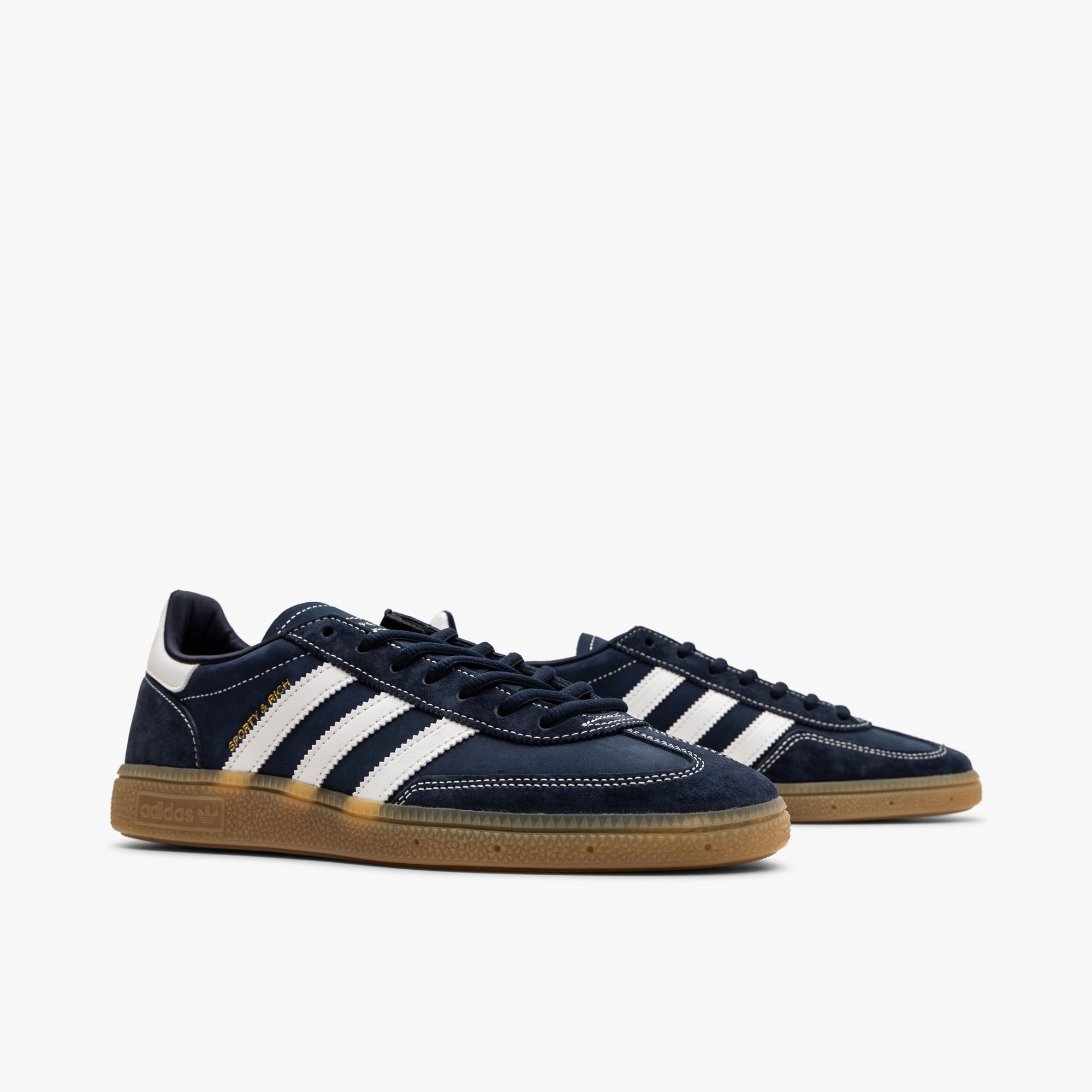  adidas Originals x Sporty & Rich Handball Spezial Night Indigo / Cloud White - Gum、mySite、merchandisen