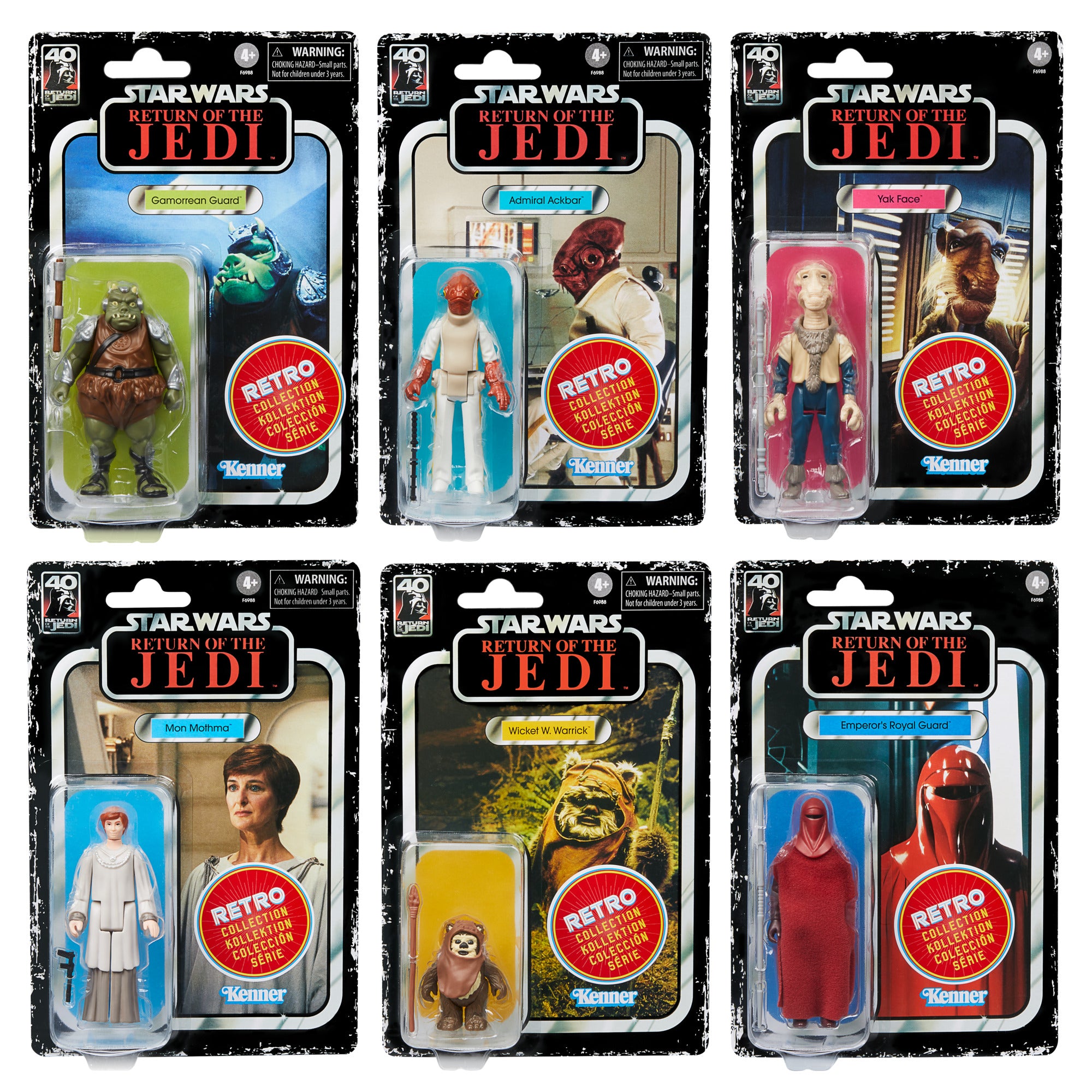 Star Wars Retro Collection Return of the Jedi 6-Pack、mySite、hgirdovlk