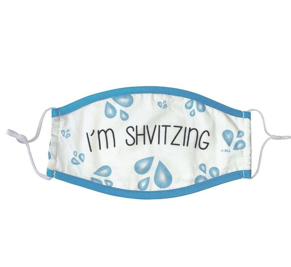 I'm Shvitzing Face Mask - 100% Cotton、mySite、topwebapps