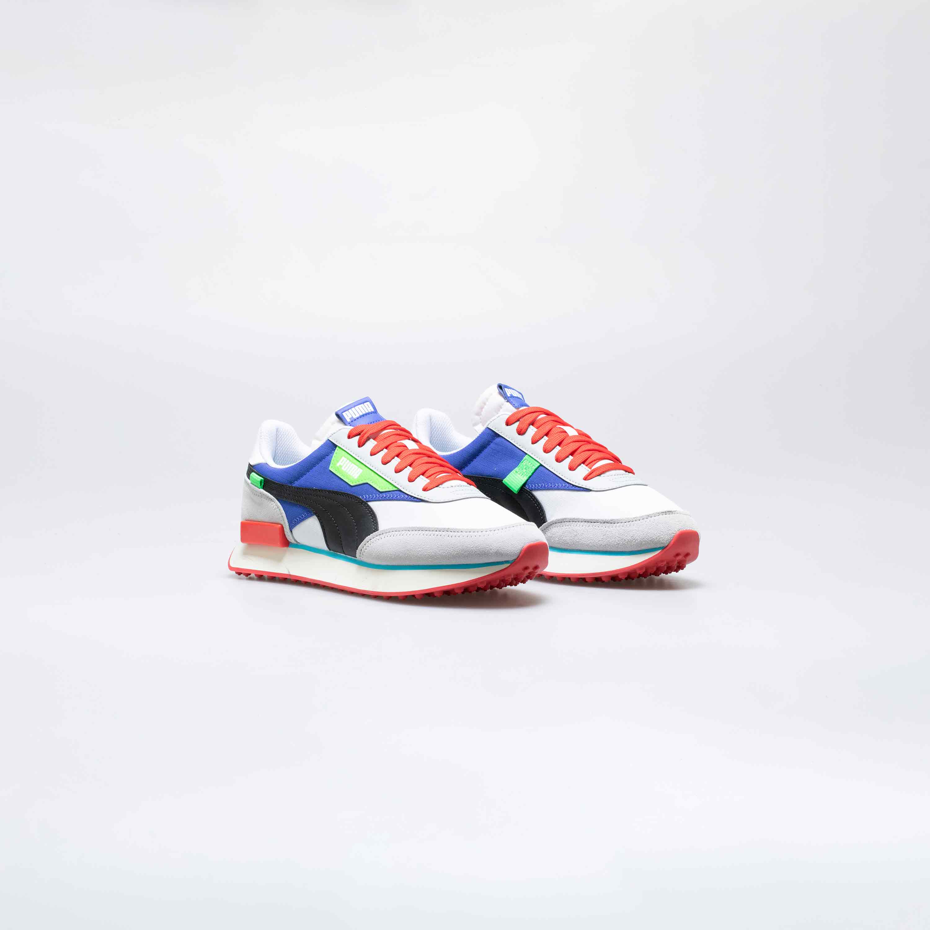 Future Rider Ride On Mens Lifestyle Shoe - Blue/Grey/Red、mySite、dreamappss