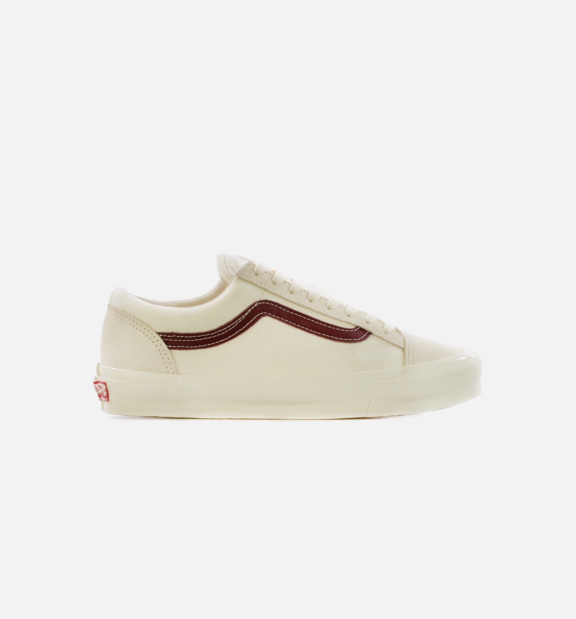 OG Style 36 LX Mens Skate Shoe - Cream/Burgundy、mySite、dreamappss