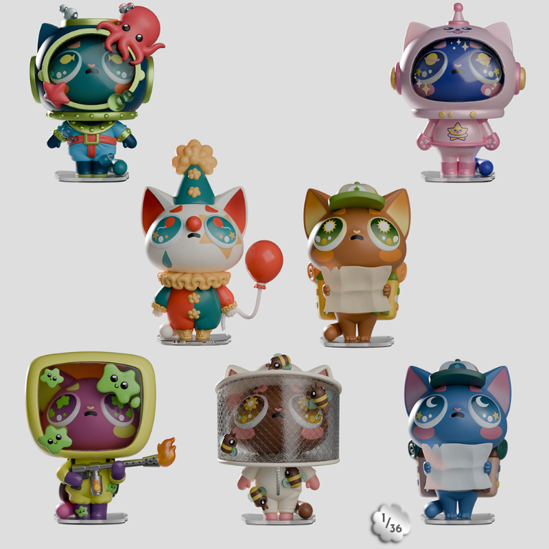  Kaleidos Creative Widdle Baby Blind Box、mySite、greenlandpopulation