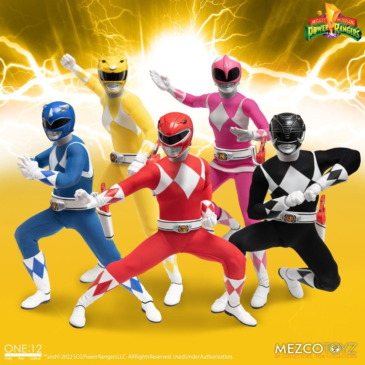 Mighty Morphin Power Rangers Mezco One:12 Collective Deluxe Box Set、mySite、hgirdovlk