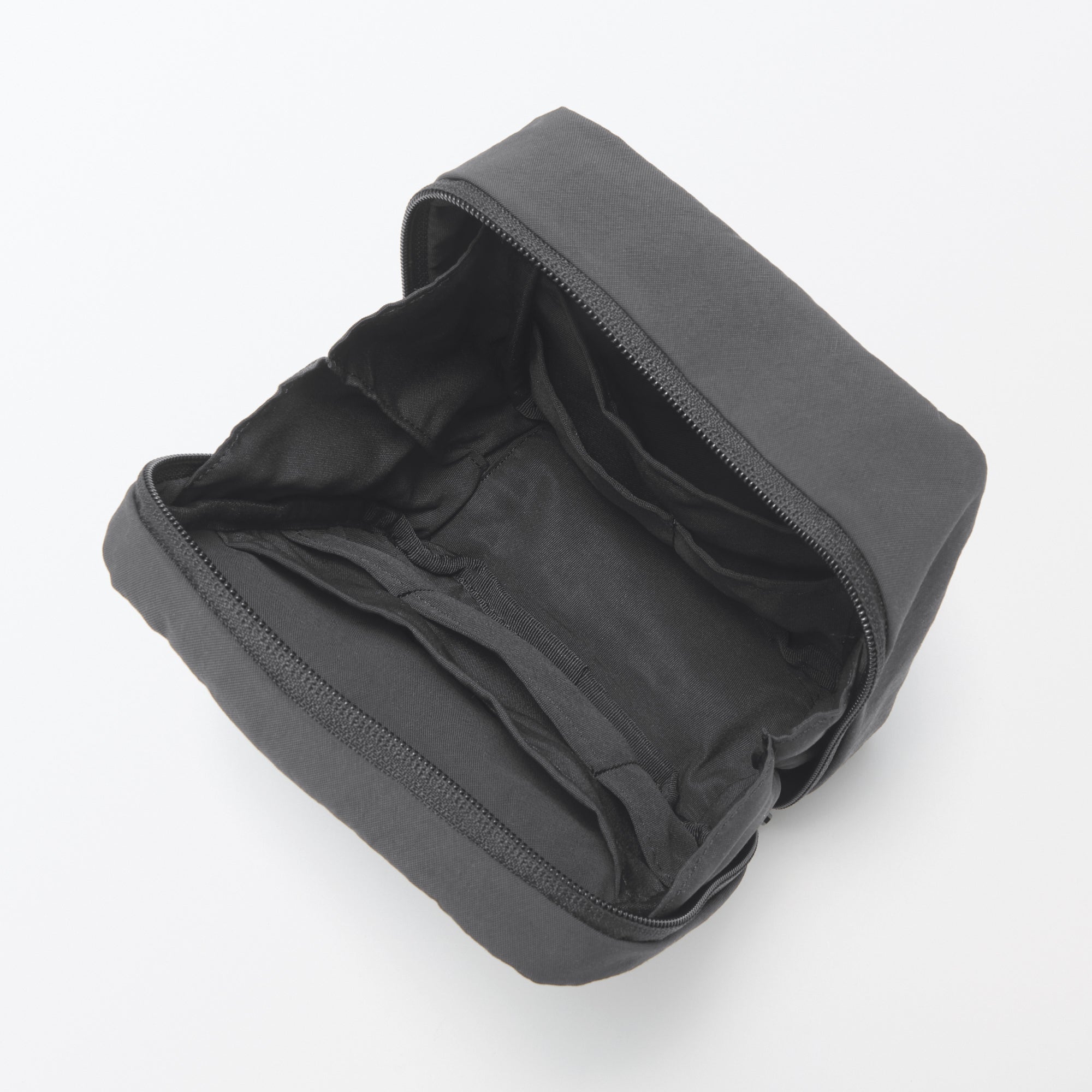  Wrinkled Nylon Wide-Opening Pouch - Square、mySite、sugarbowlscore