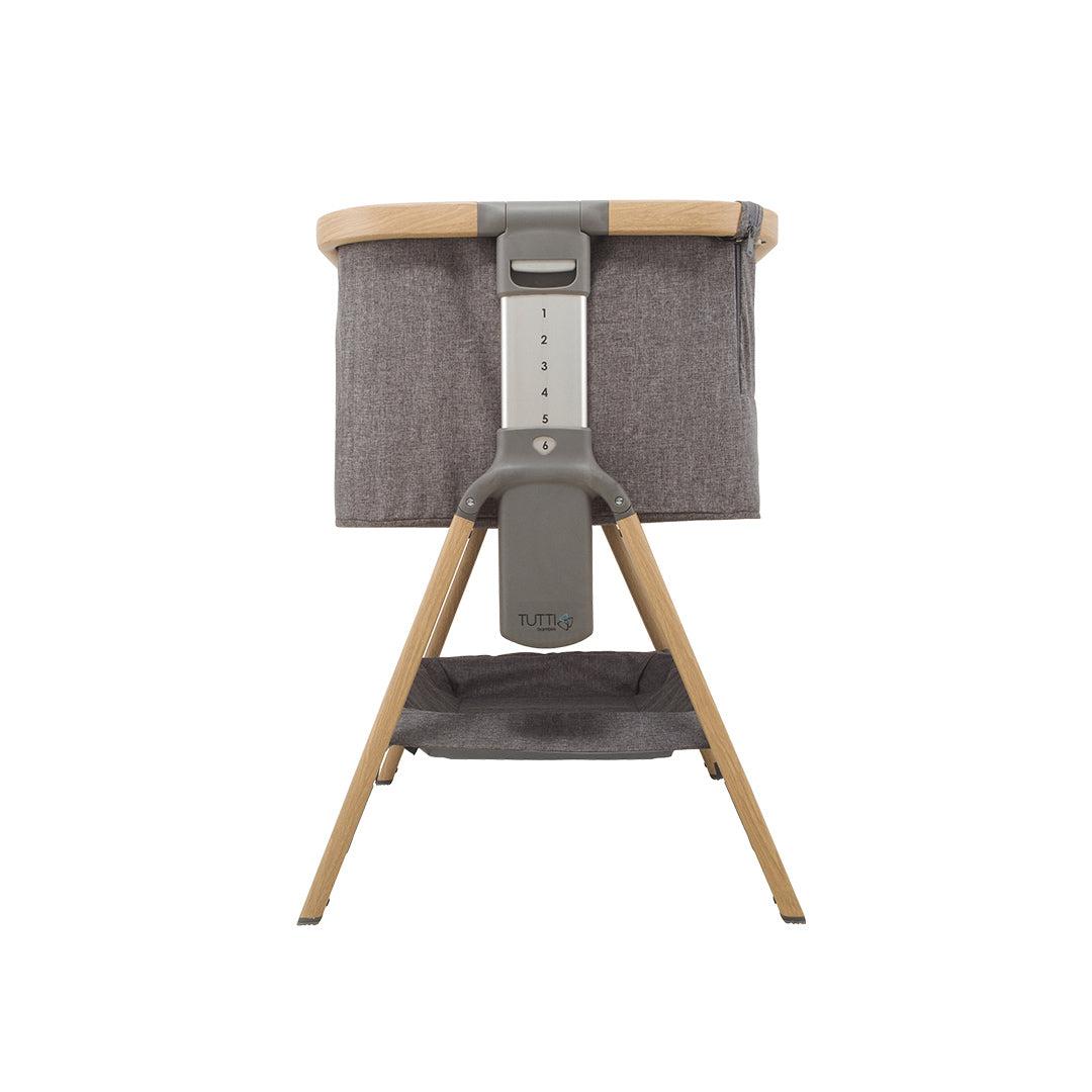  Tutti Bambini CoZee Bedside Crib - Oak and Charcoal、mySite、merchandisen