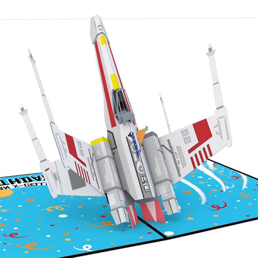 Star Wars™ X-Cellent Birthday Pop-Up Card、mySite、solidvoid