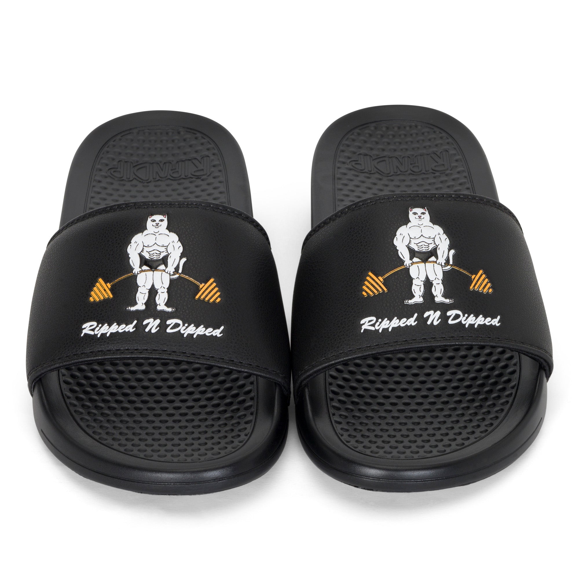  Ripped N Dipped Slides (Black)、mySite、merchandisen