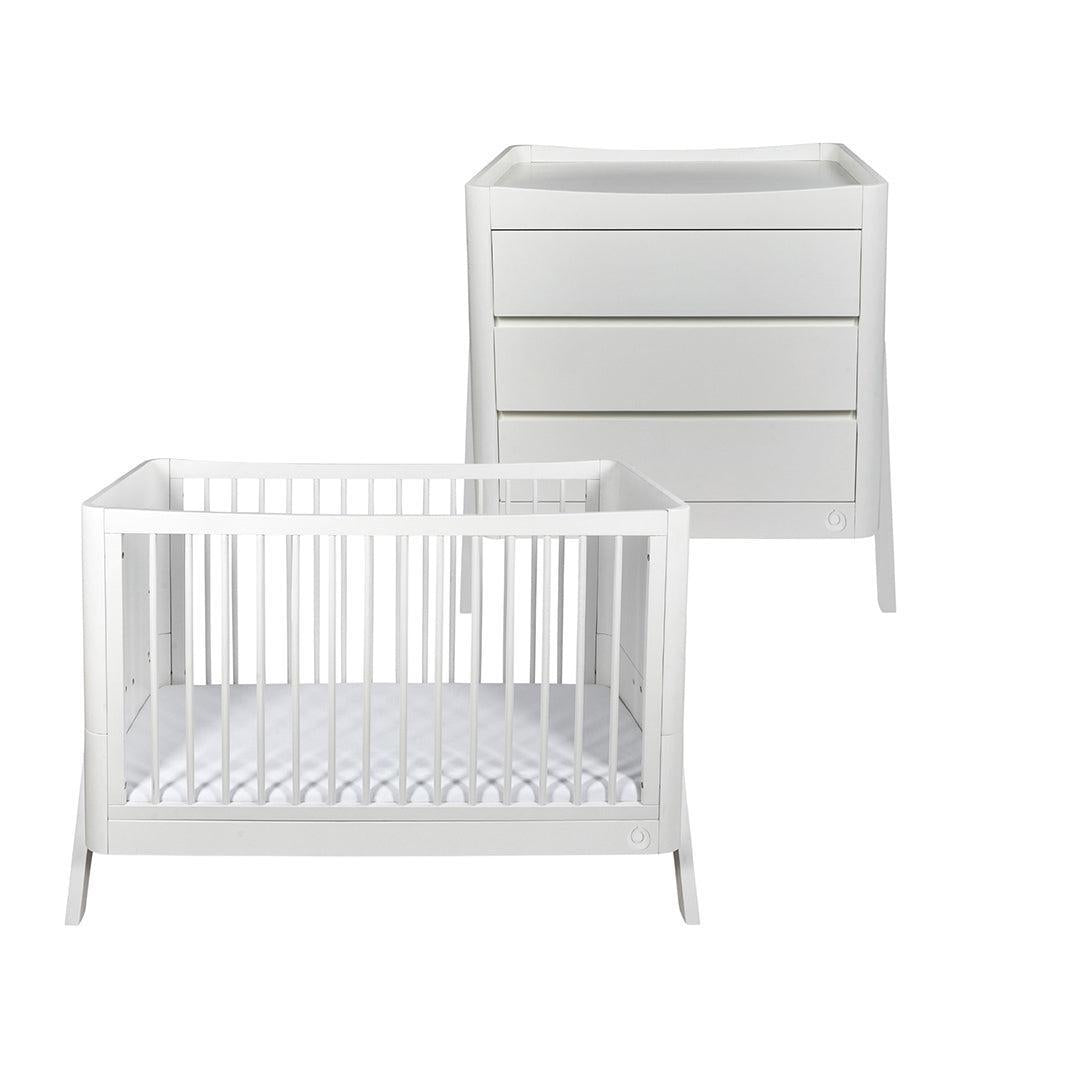  Gaia Baby Hera 'Studio Edit Two Piece Set (Cot & Dresser) - White、mySite、merchandisen