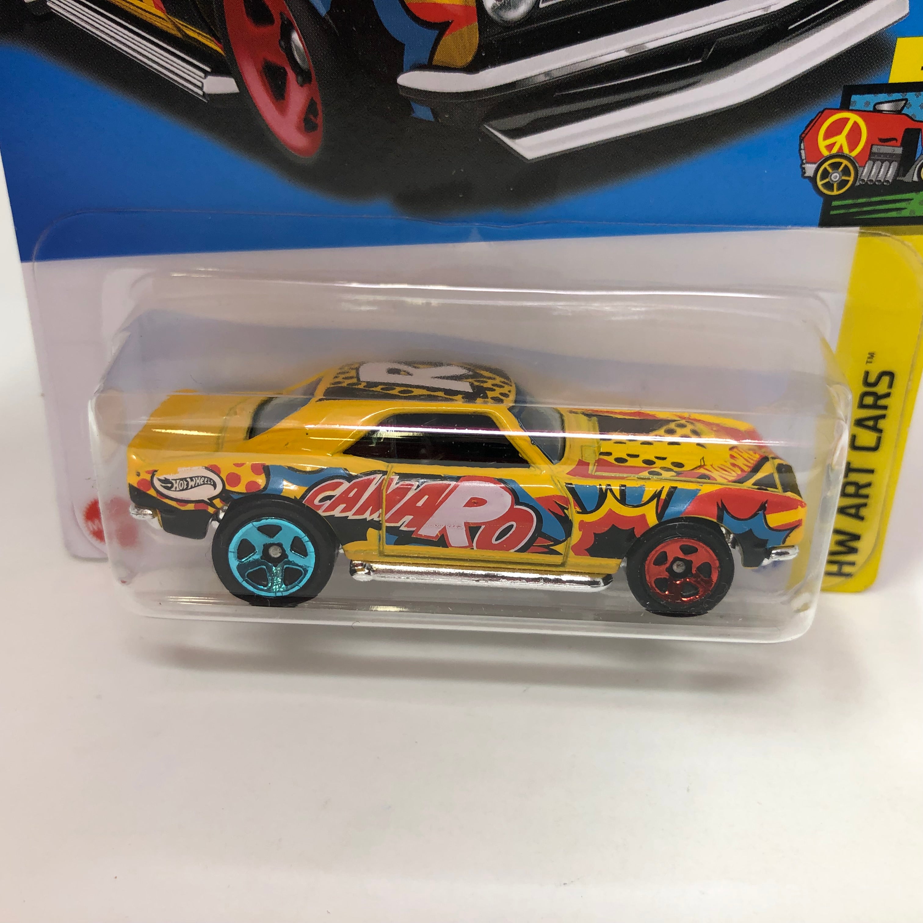 '68 Copo Camaro #63 * Yellow * 2023 Hot Wheels、mySite、hgirdovlk