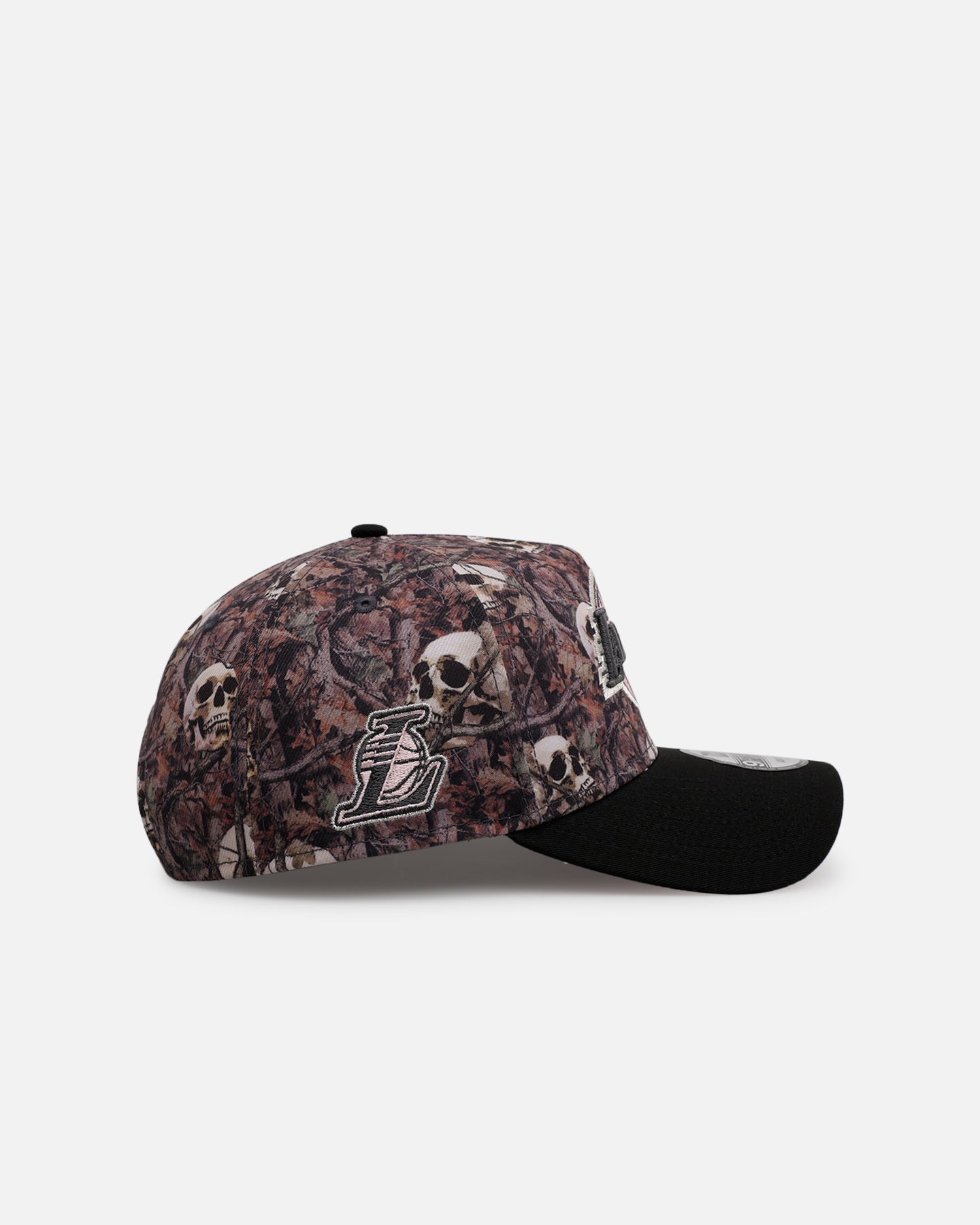 New Era Los Angeles Lakers 'Camo Skulls' 9FORTY A-Frame Snapback Camo、mySite、zt4zffjzw
