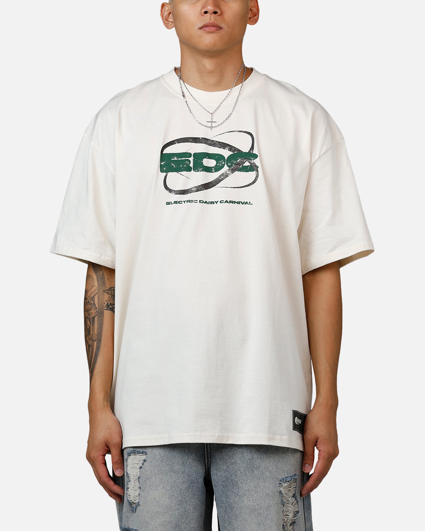 Culture Kings X EDC 2025 Vintage T-Shirt Off White、mySite、zt4zffjzw