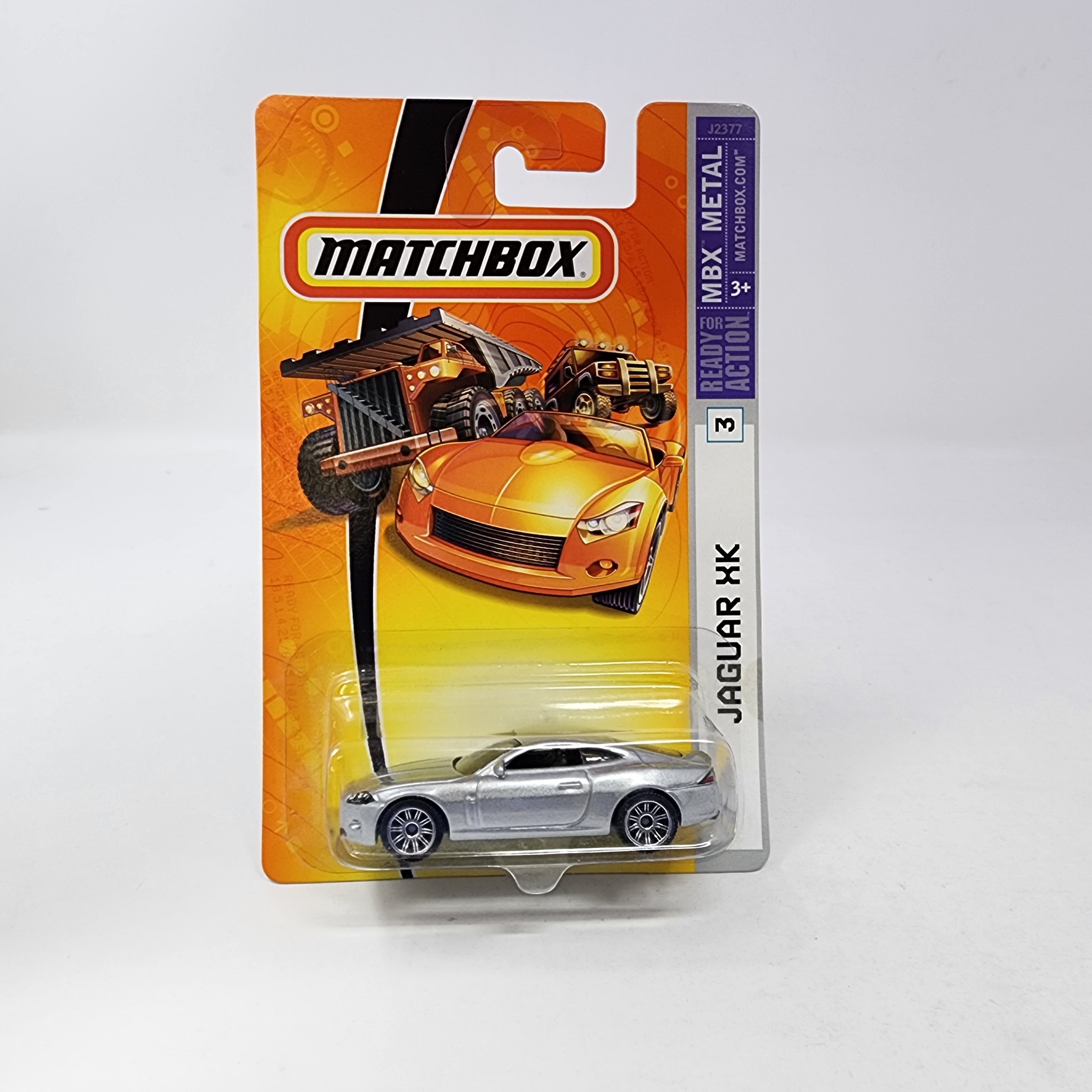 Jaguar XK #3 * Silver * Matchbox Basic、mySite、hgirdovlk