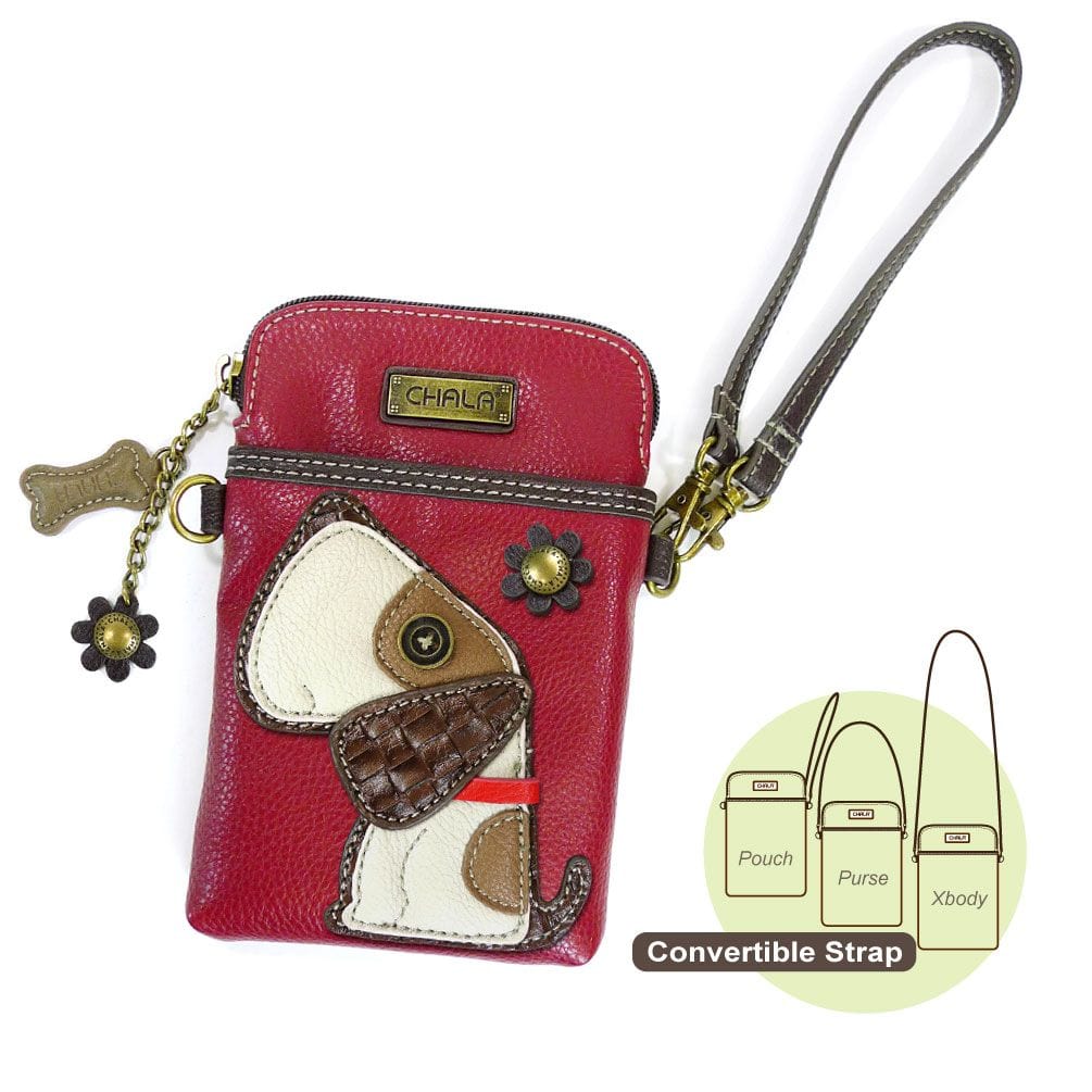Chala Toffy Dog Collection: Key Chain. Wallet, Cross Body, Cell Phone Wallet*、mySite、g9winljtr