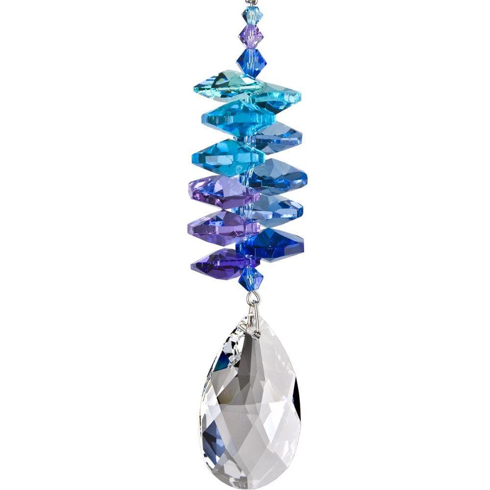 Crystal Cascades- Moonlight Blue & Rainbow Sun Catchers Rainbowmakers、mySite、g9winljtr