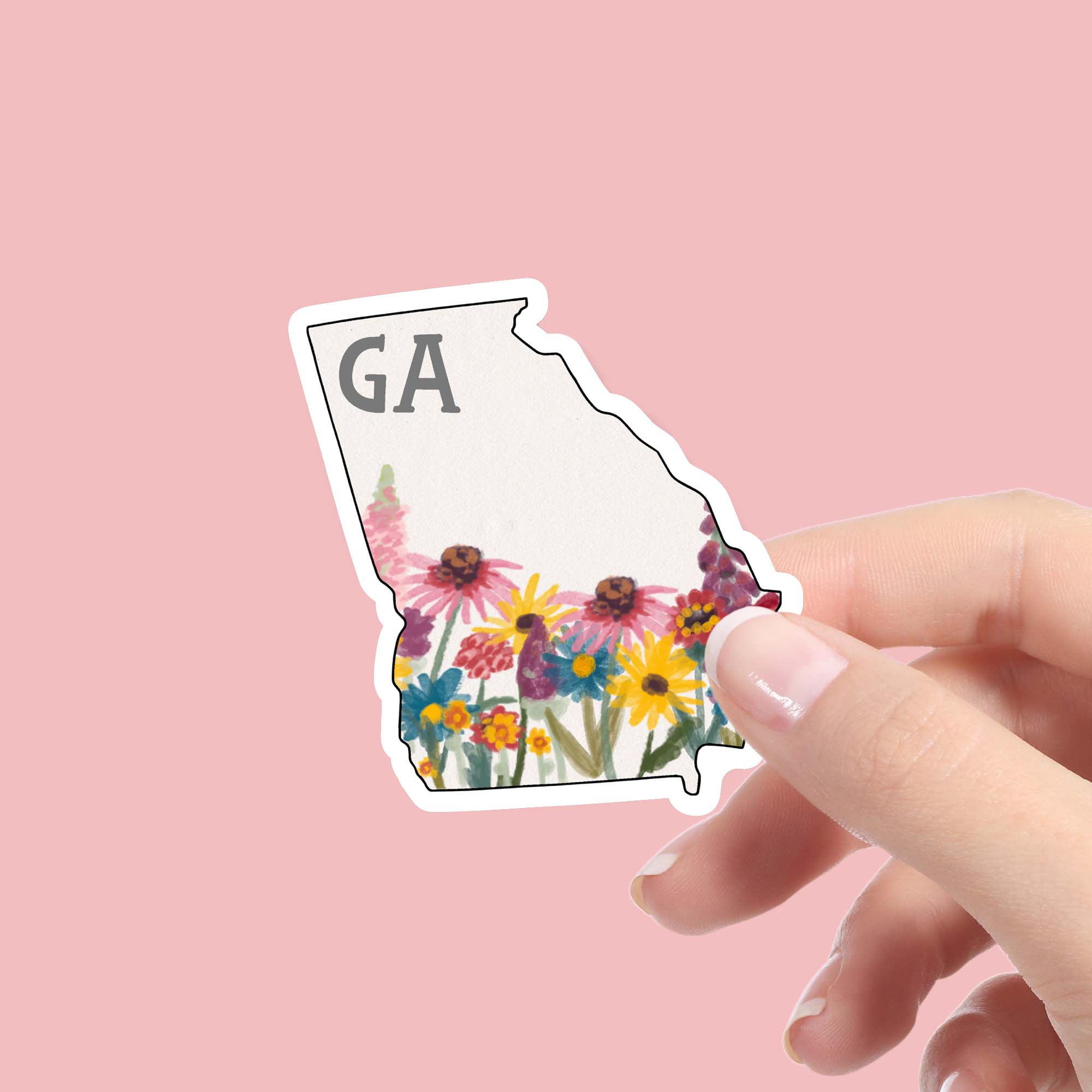  Georgia Painterly Pattern Sticker、mySite、elrpsem3k