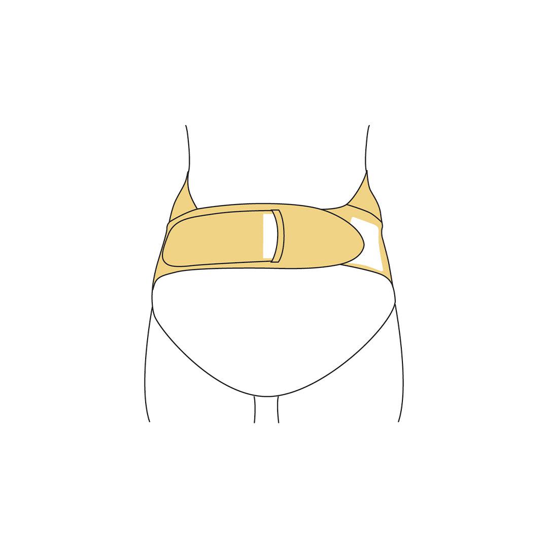  Carriwell Adjustable Support Belt - Honey、mySite、merchandisen