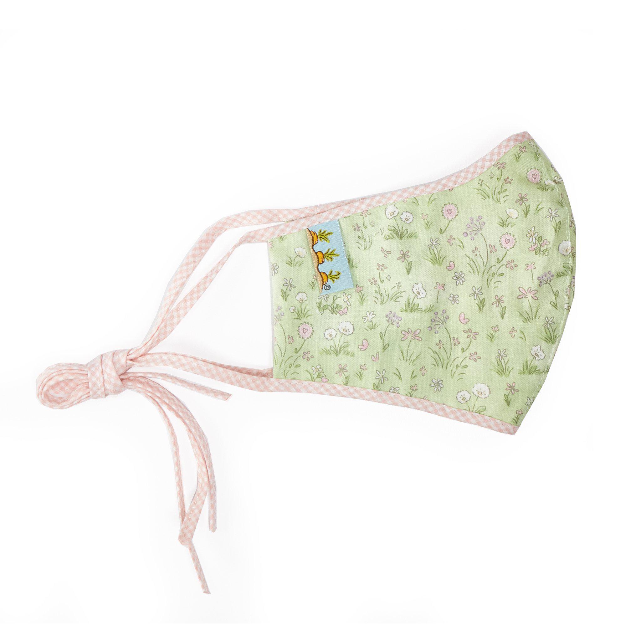 RETIRED - Adult Cloth Face Mask - Garden Flowers、mySite、g9winljtr