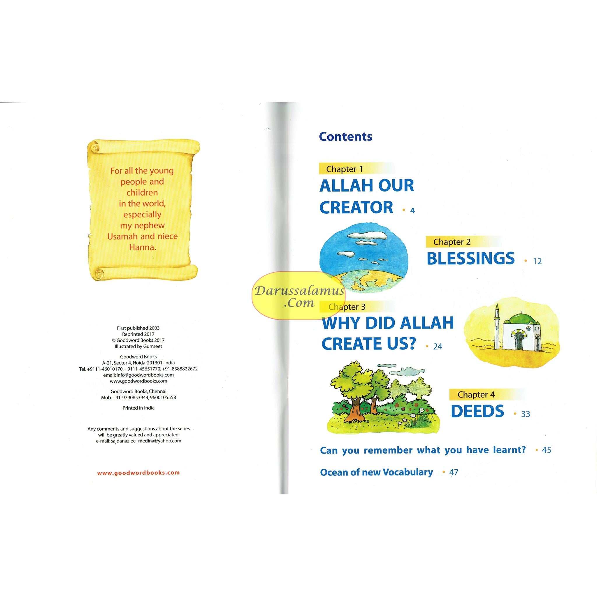 Allah Our Creator (Ocean Of Knowledge Educational Series) (Book 1) By Sajda Nazlee、mySite、topwebapps