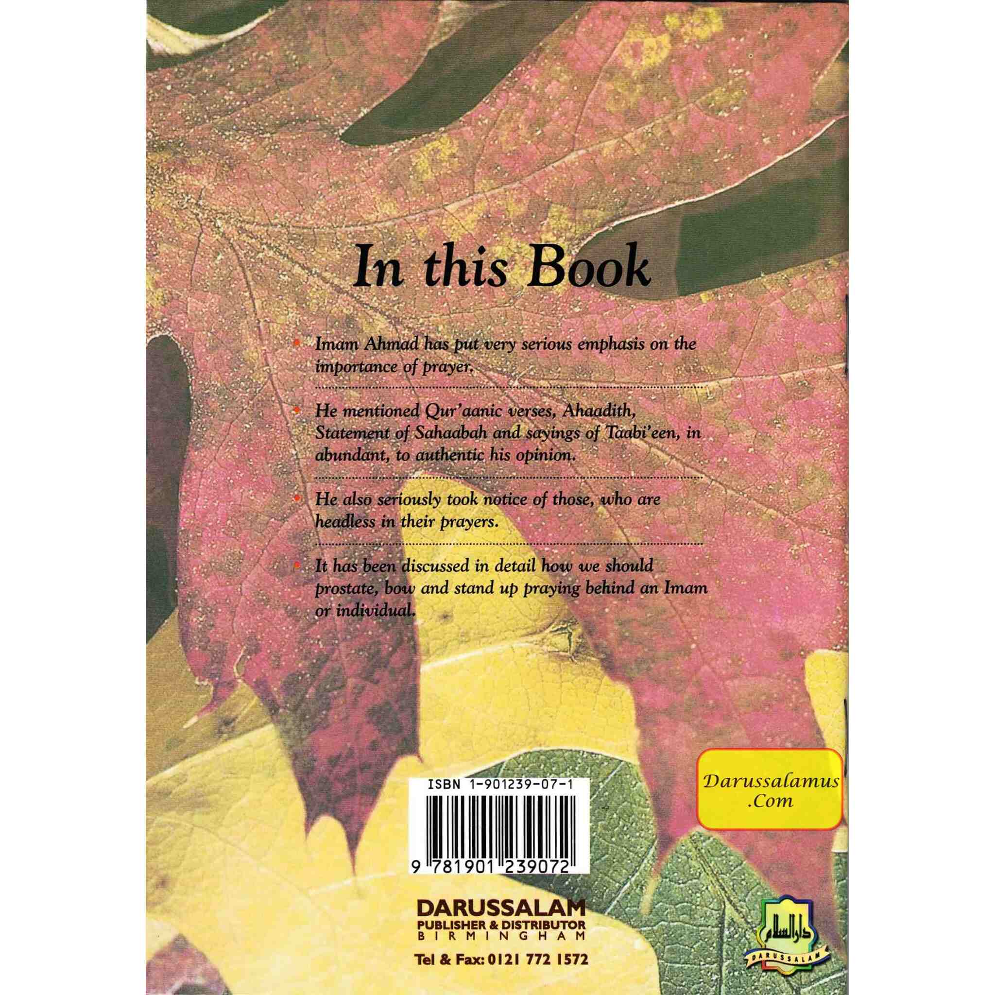 The Essay Of Ahmad bin Hanbal On Prayer By Dr. Hafiz M.S.Usmani、mySite、topwebapps