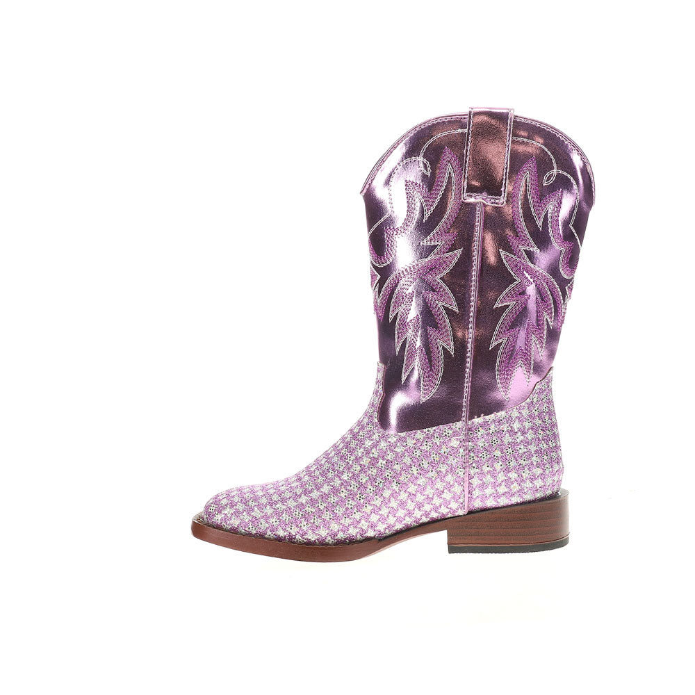 Glitter Gleam Round Toe Cowboy Boots (Little Kid-Big Kid)、mySite、gtrtttuynbv