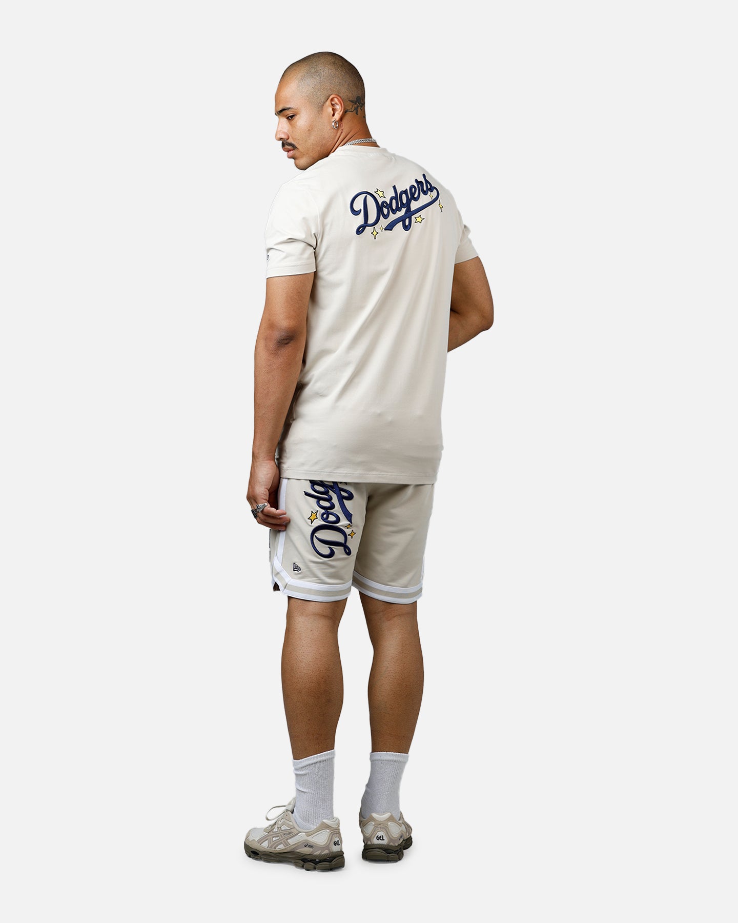 New Era Los Angeles Dodgers 'Logo Select' Summer T-Shirt Stone、mySite、zt4zffjzw