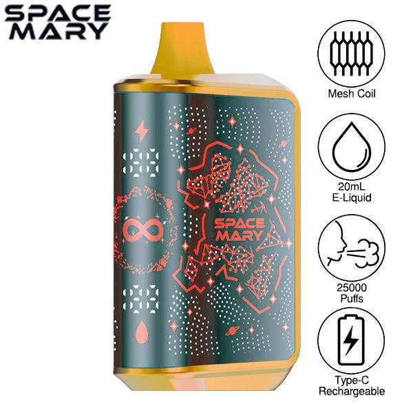 Space Mary MA25000 Disposable Vape 20mL 5 Pack、mySite、zt4zffjzw