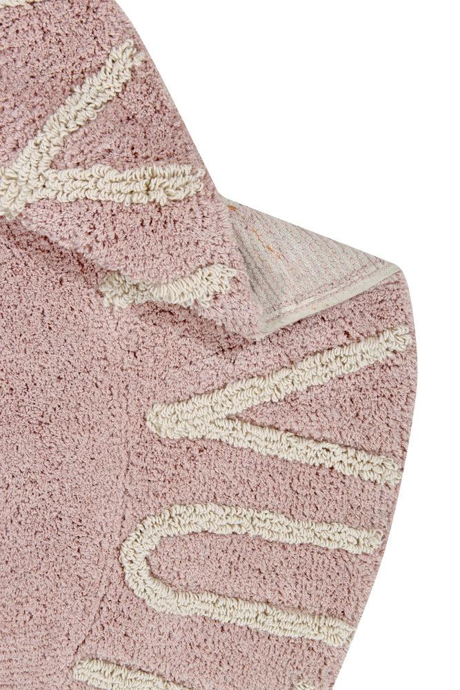 WASHABLE ROUND RUG ABC NATURAL - NUDE、mySite、gigharbornorthrealestate