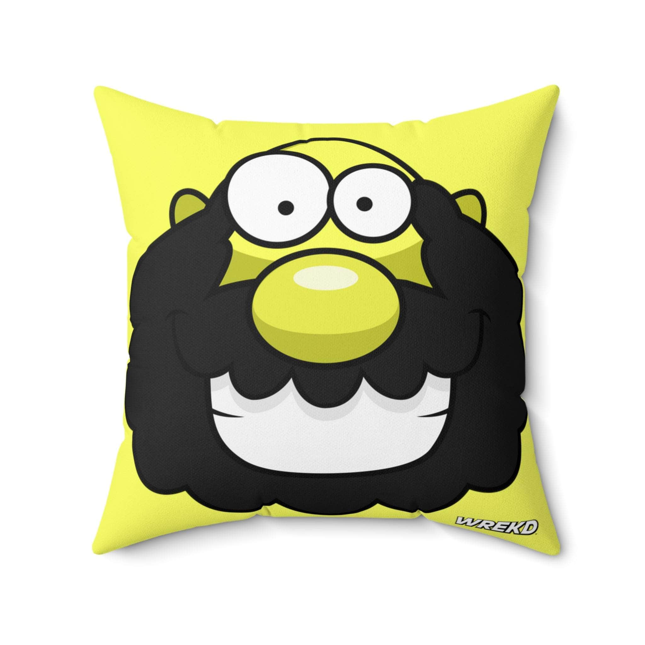  FPV Kaveman Square Pillow by WREKD Co. - Choose Size、mySite、merchandisen