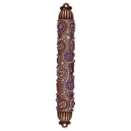 Michal Golan Shin and Swarovski Crystals Mezuzah、mySite、topwebapps