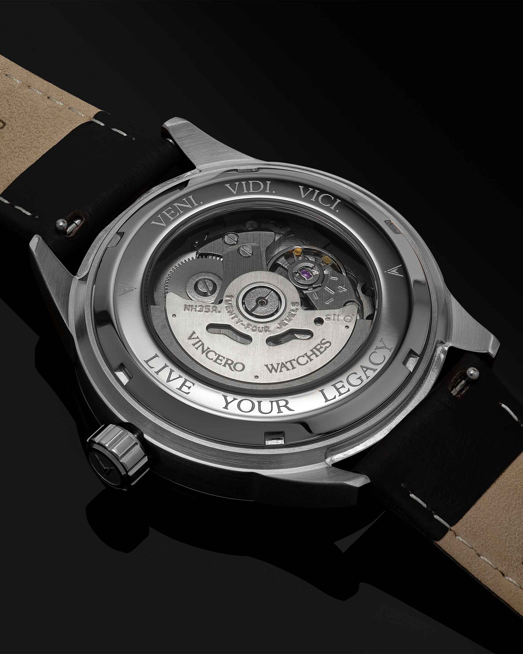 Icon Automatic - Dark Olive/Silver、mySite、botmansion