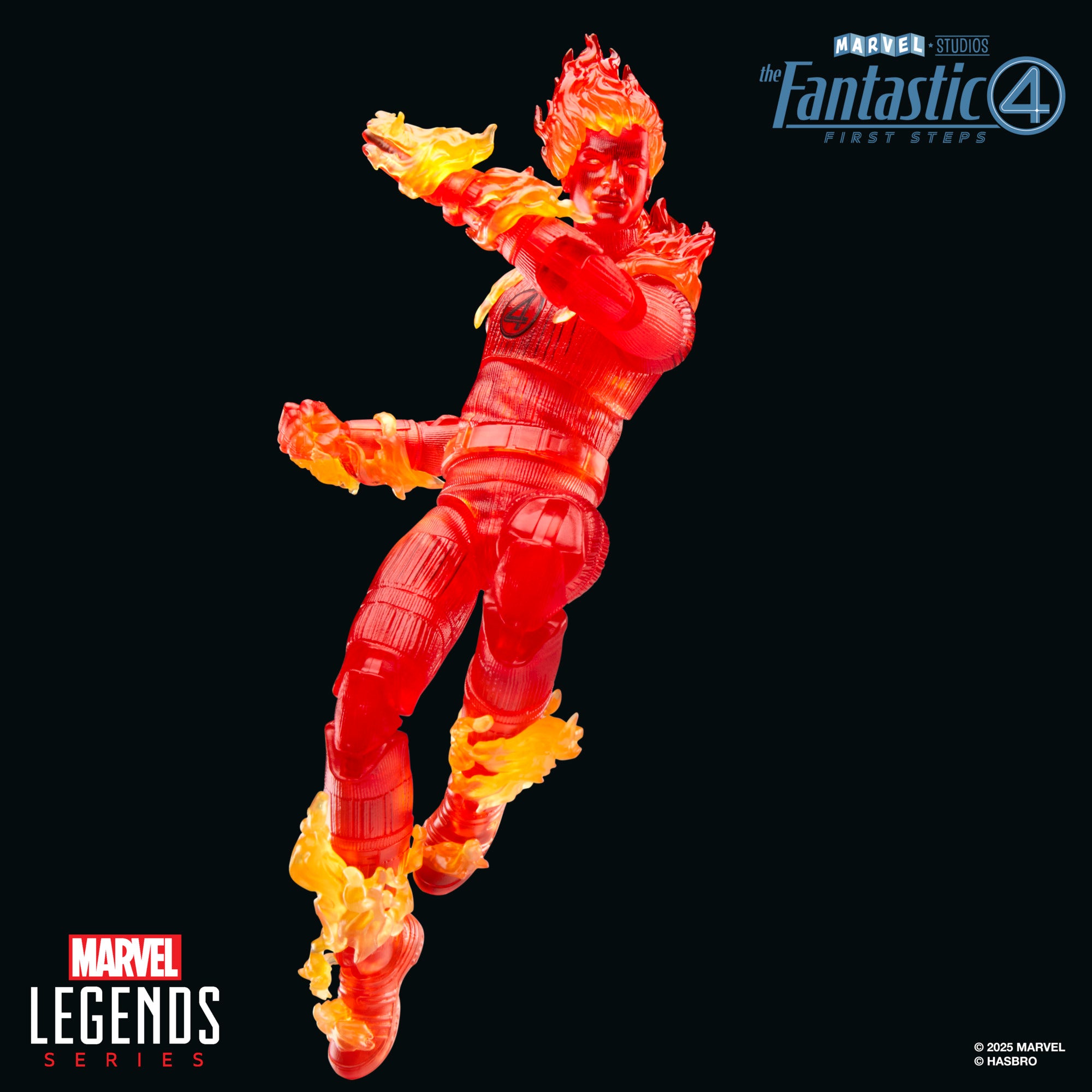 Marvel Legends Series Fantastic Four First Steps Human Torch、mySite、hgirdovlk