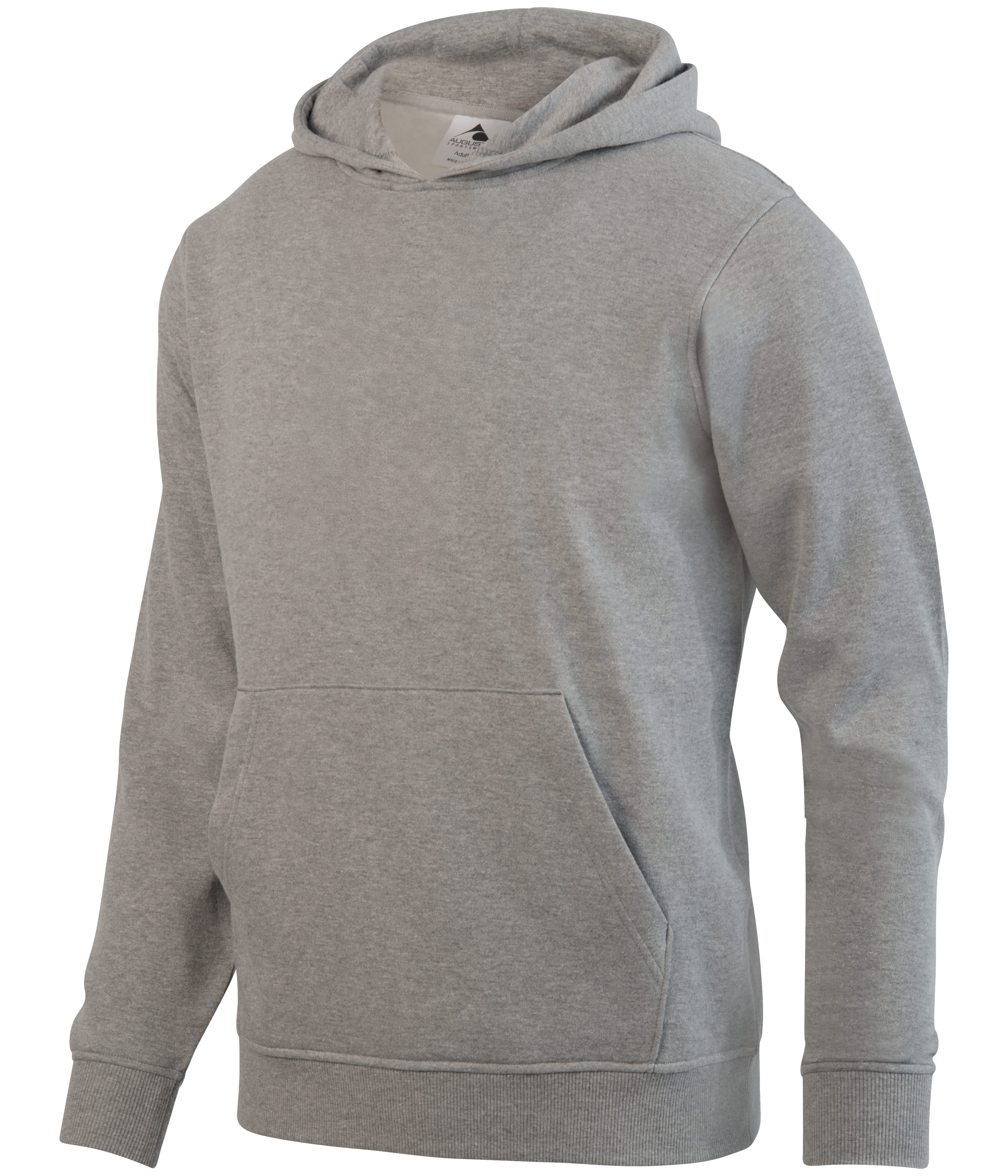 Augusta Youth 60/40 Fleece Hoody - Charcoal Heather、mySite、noshort