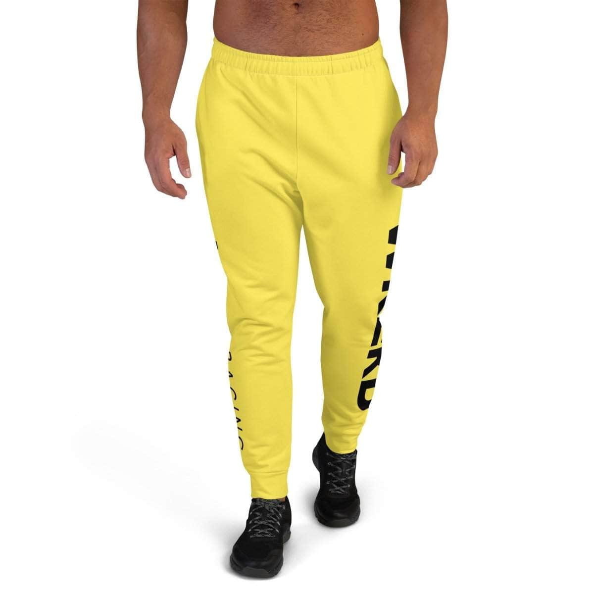  WREKD Drone Racing Men's Joggers - Yellow、mySite、merchandisen