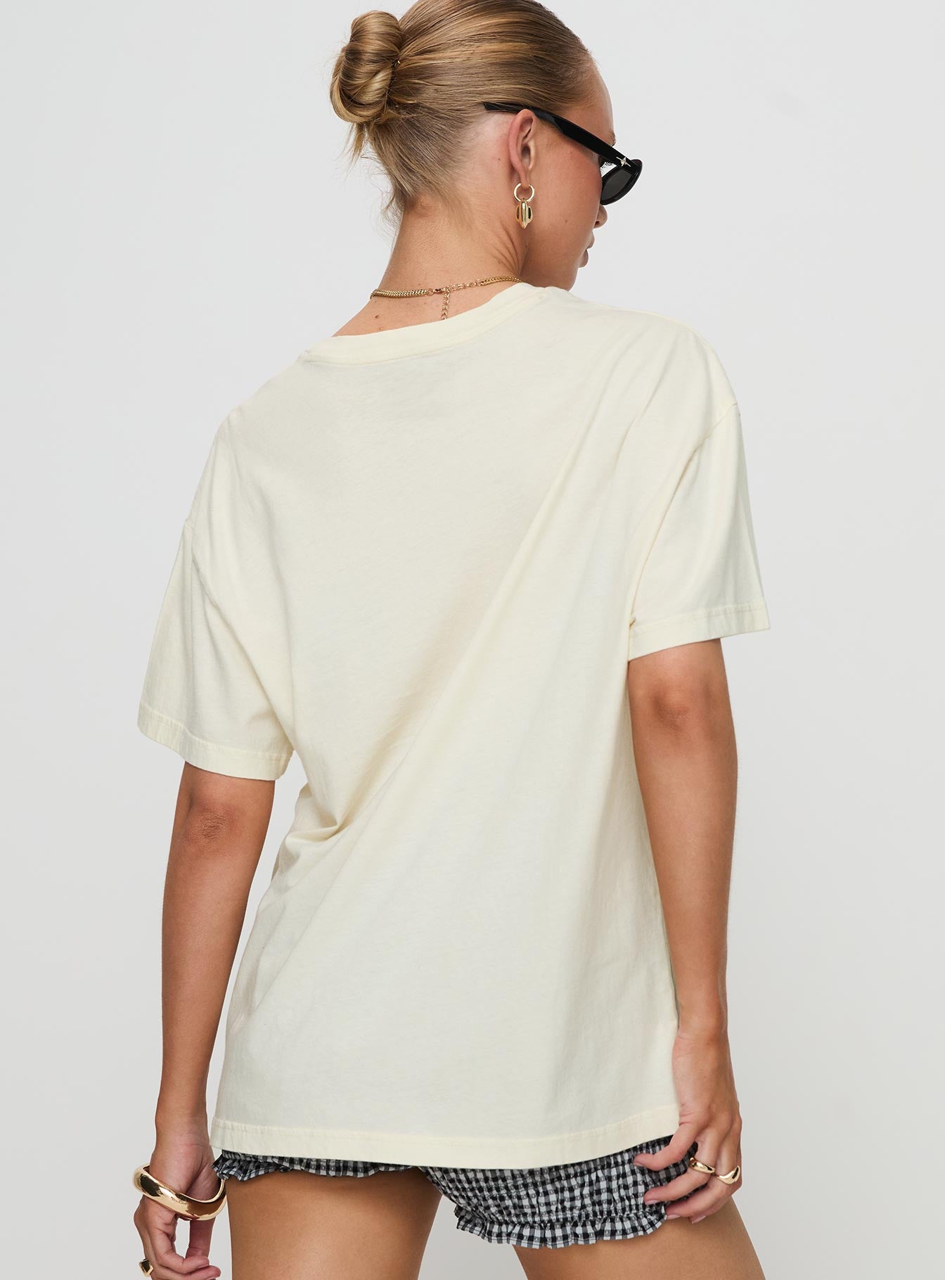 Lennys Auto Oversized Tee Cream、mySite、solidvoid