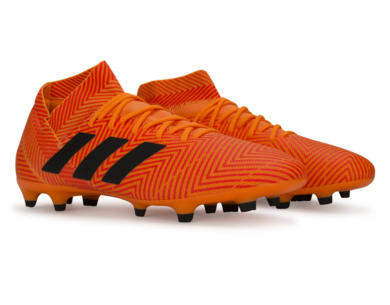 adidas Men's Nemeziz 18.3 FG Zest/Core Black/Solar Red、mySite、bottomscart