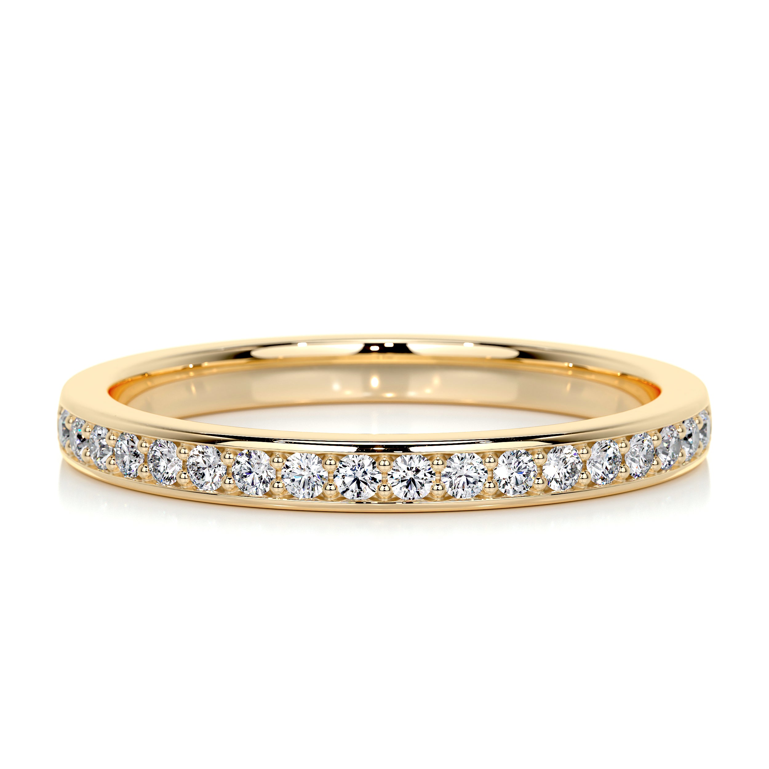 Giselle Diamond Wedding Ring (0.2 Carat) -18K Yellow Gold、mySite、hinf8tx79