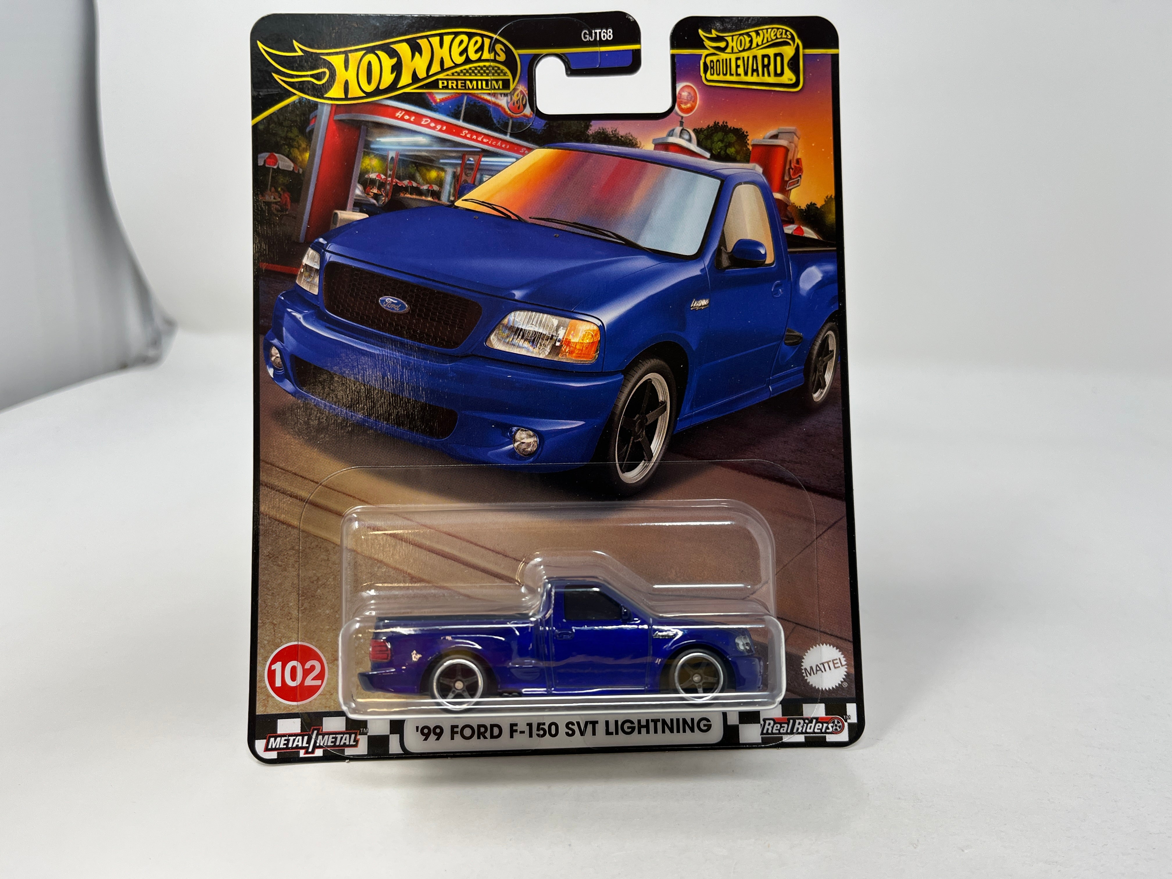 '99 Ford F-150 Lightning #102 * 2024 Hot Wheels Boulevard Case W、mySite、hgirdovlk