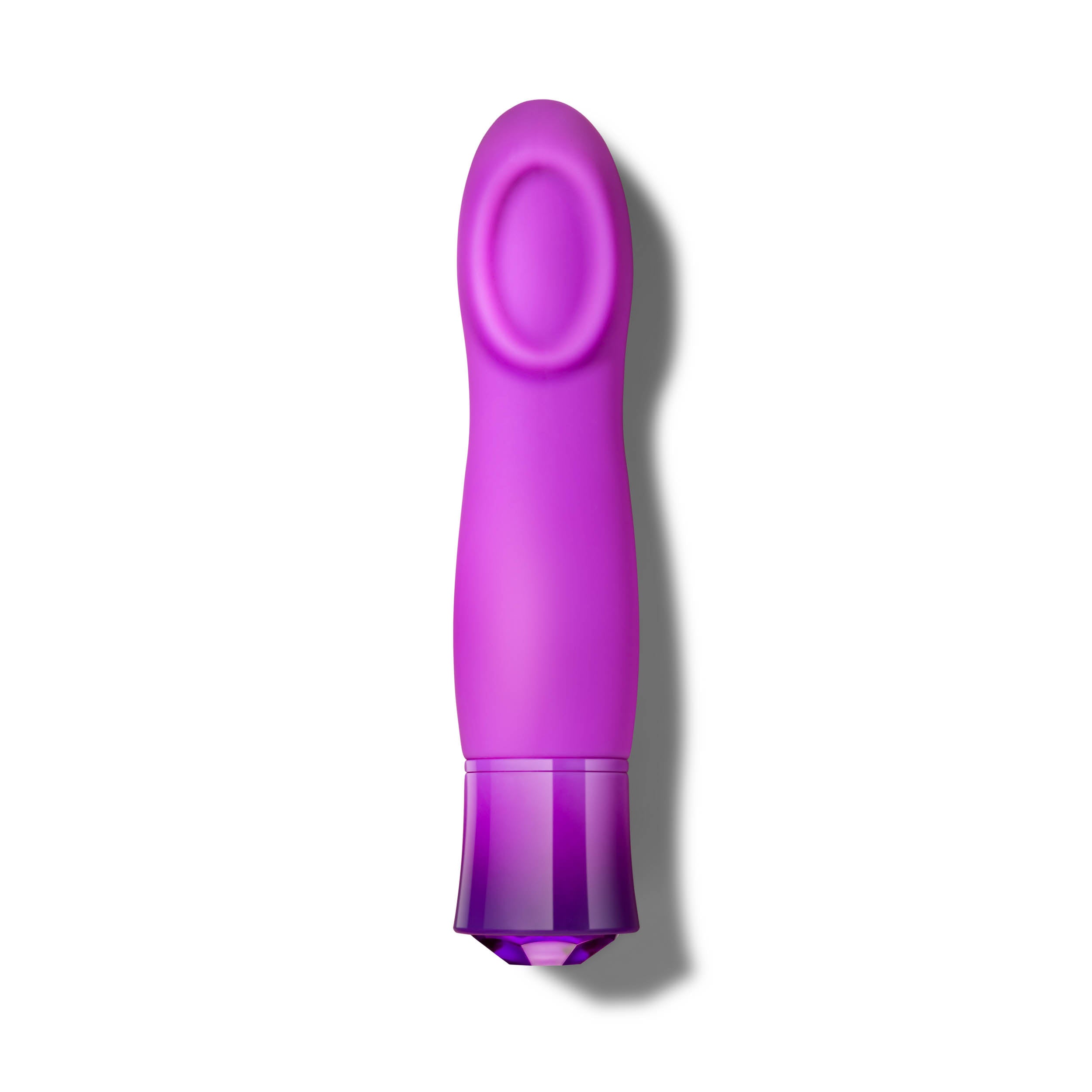 Oh My Gem By Blush® | Charm: 5.5 Inch Warming G Spot Stimulation Vibrator in Amethyst with Powerful RumboTech™ Technology、mySite、bottomscart