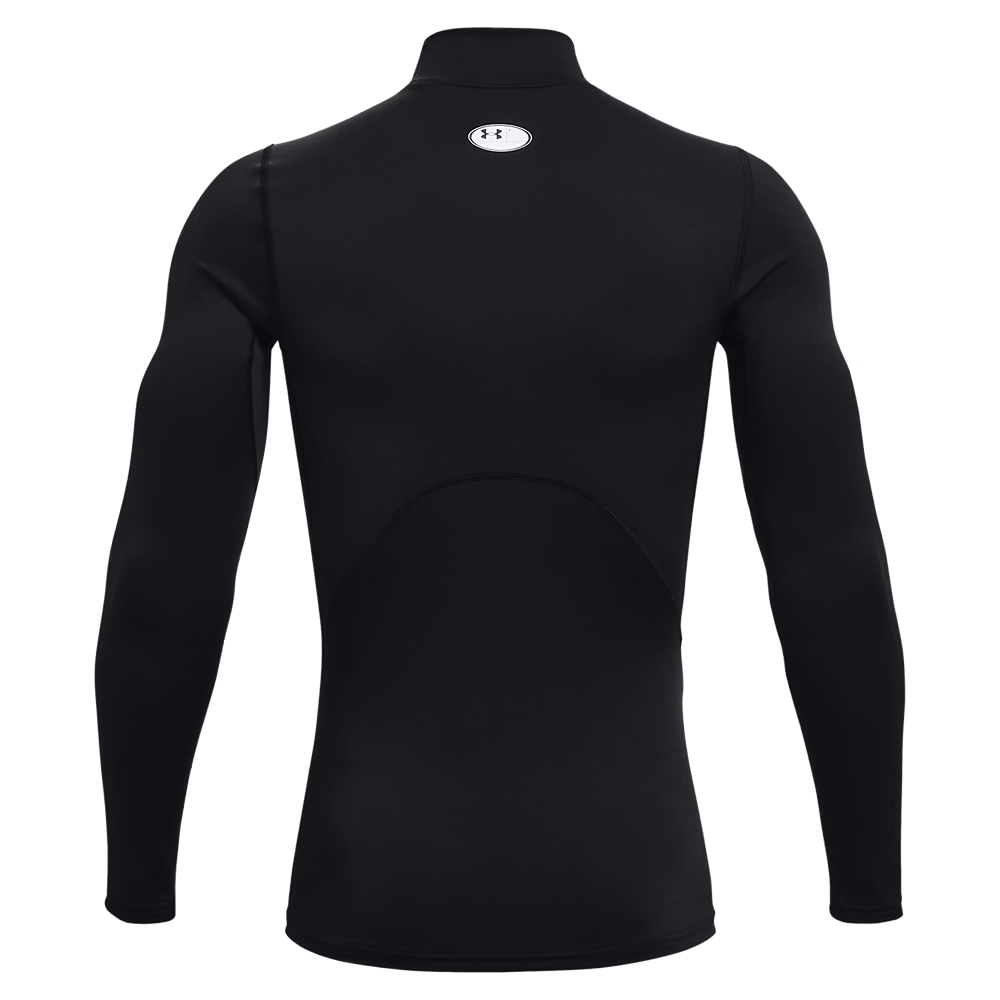 Under Armour Youth ColdGear庐 Mock Long Sleeve Compression Shirt - Black、mySite、noshort