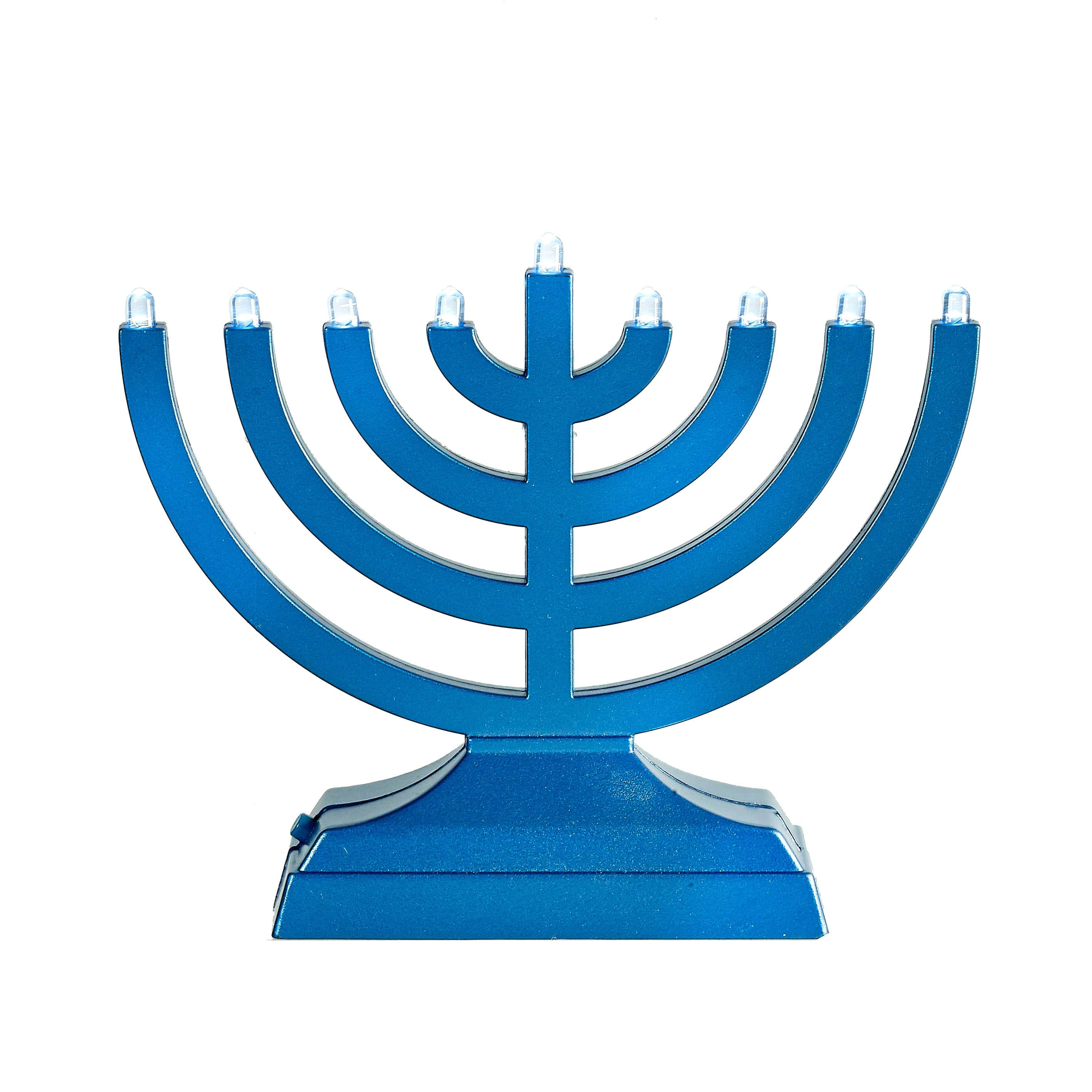 Rambam Style Go Menorah™ - Metallic Blue、mySite、topwebapps