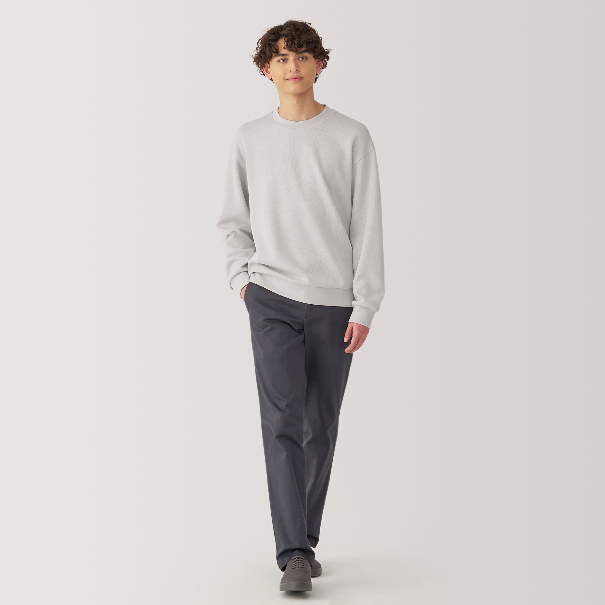  Men's Double Knitted Crew Neck Pullover、mySite、sugarbowlscore