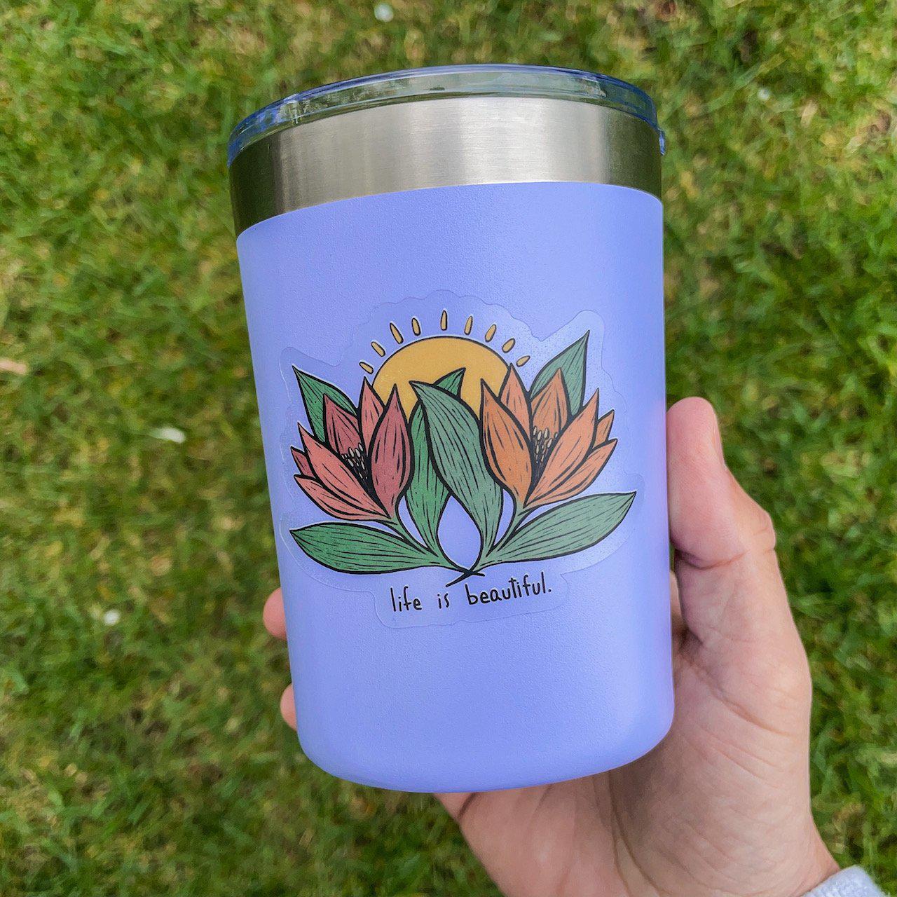  Life is Beautiful - Clear Sticker、mySite、elrpsem3k